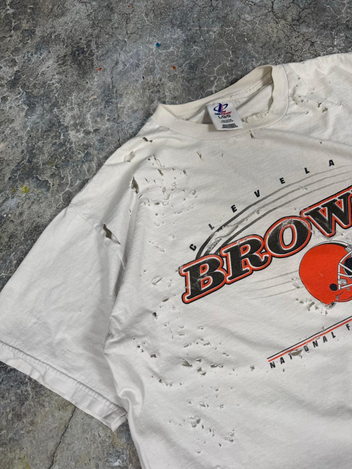 Vintage Thrashed Cleveland Browns Tee