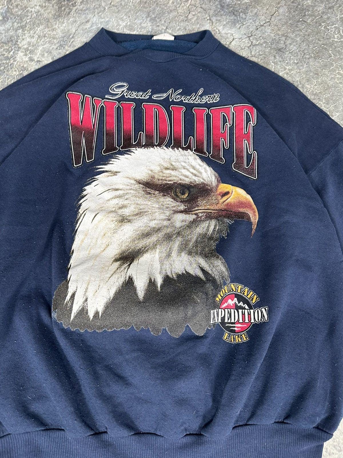 Vintage Eagle Canadian Wilderness Crewneck