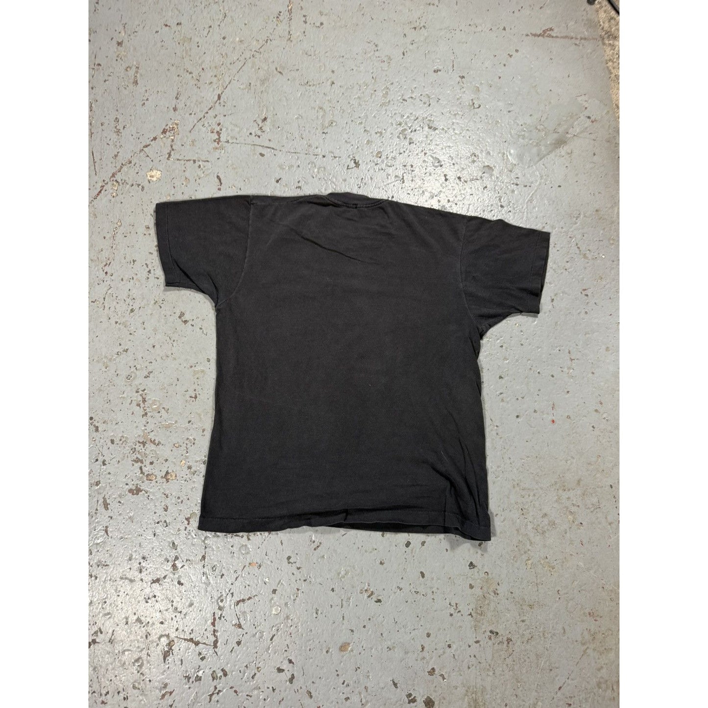 Vintage Single Stitch Blank Faded Black Tee