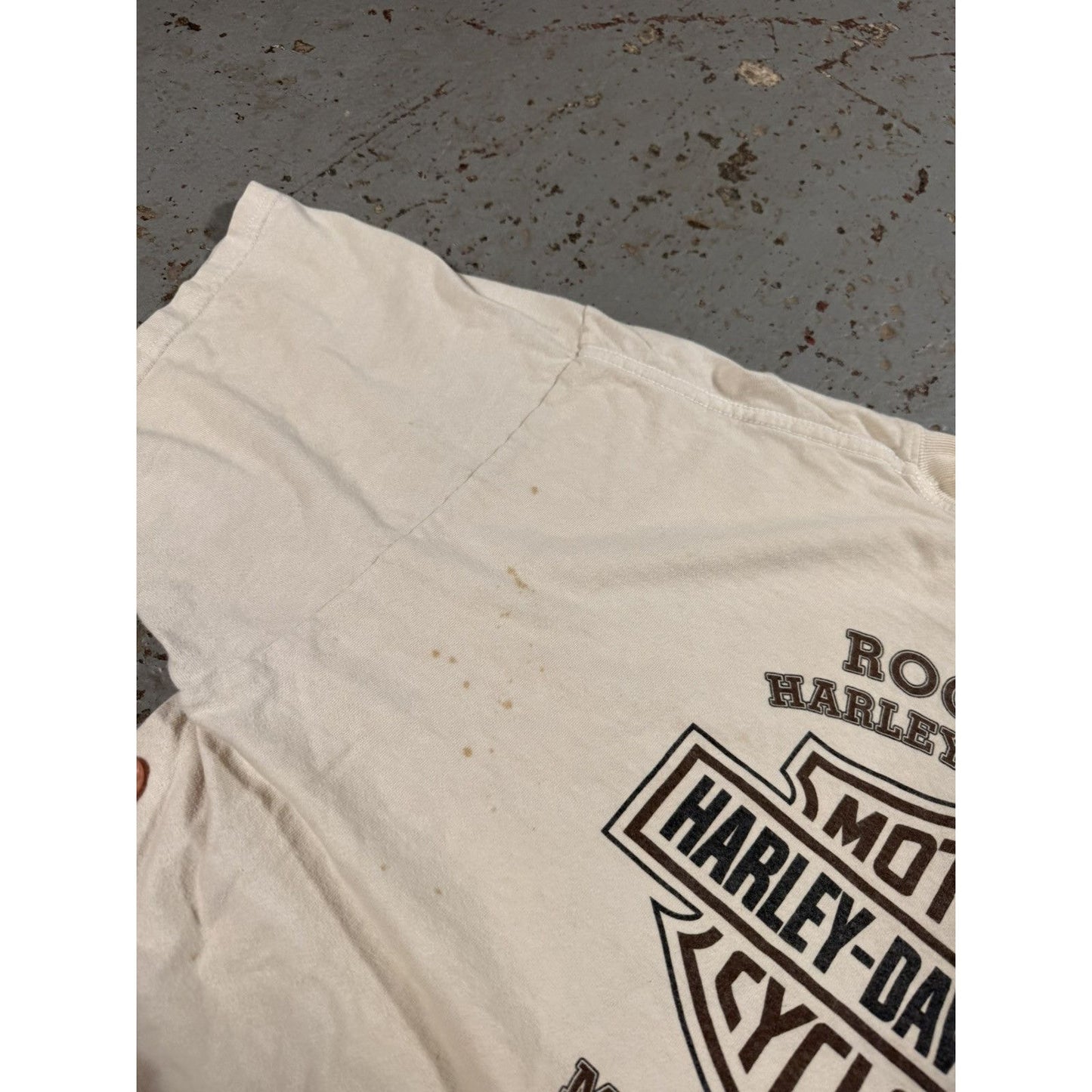 Vintage Harley Davidson Perfectly Distressed Faded Tee