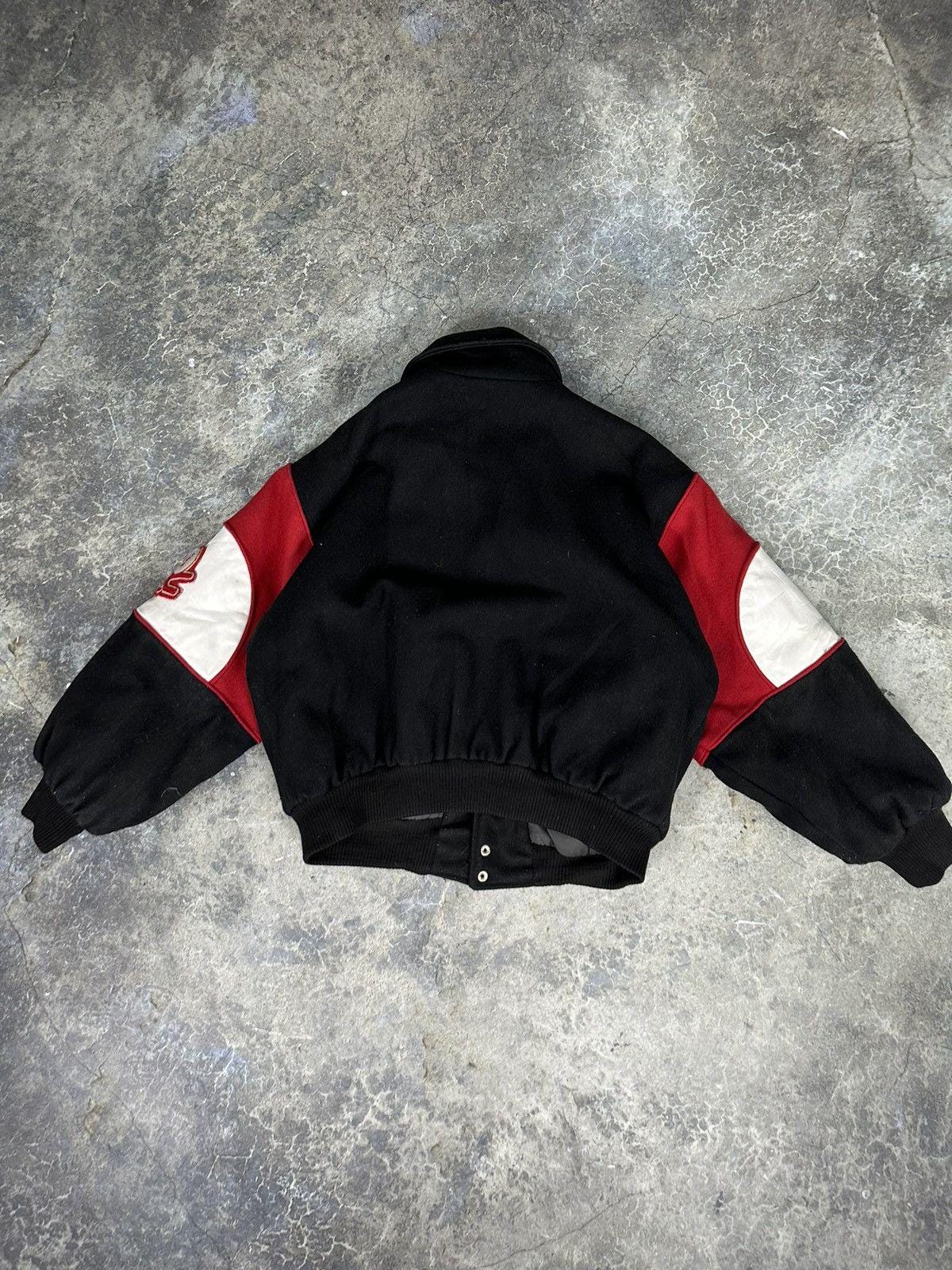Vintage Chicago Blackhawks varsity jacket