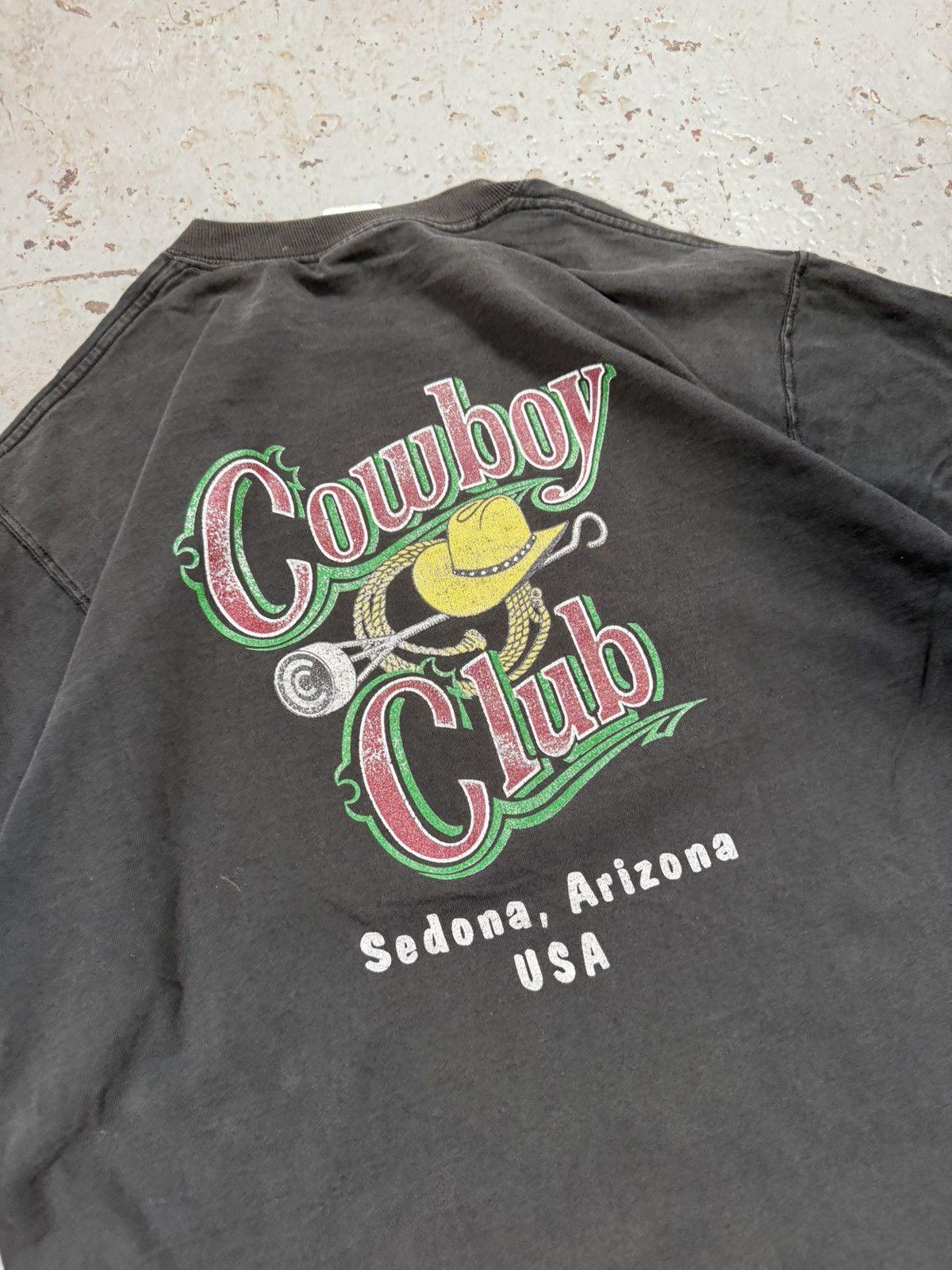 Vintage Faded Cowboy Club Arizona Tee