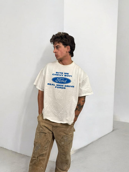 Bite me Chevy Boy Ford Tee