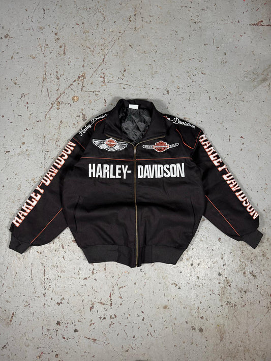 Vintage Harley Davidson NASCAR Jacket