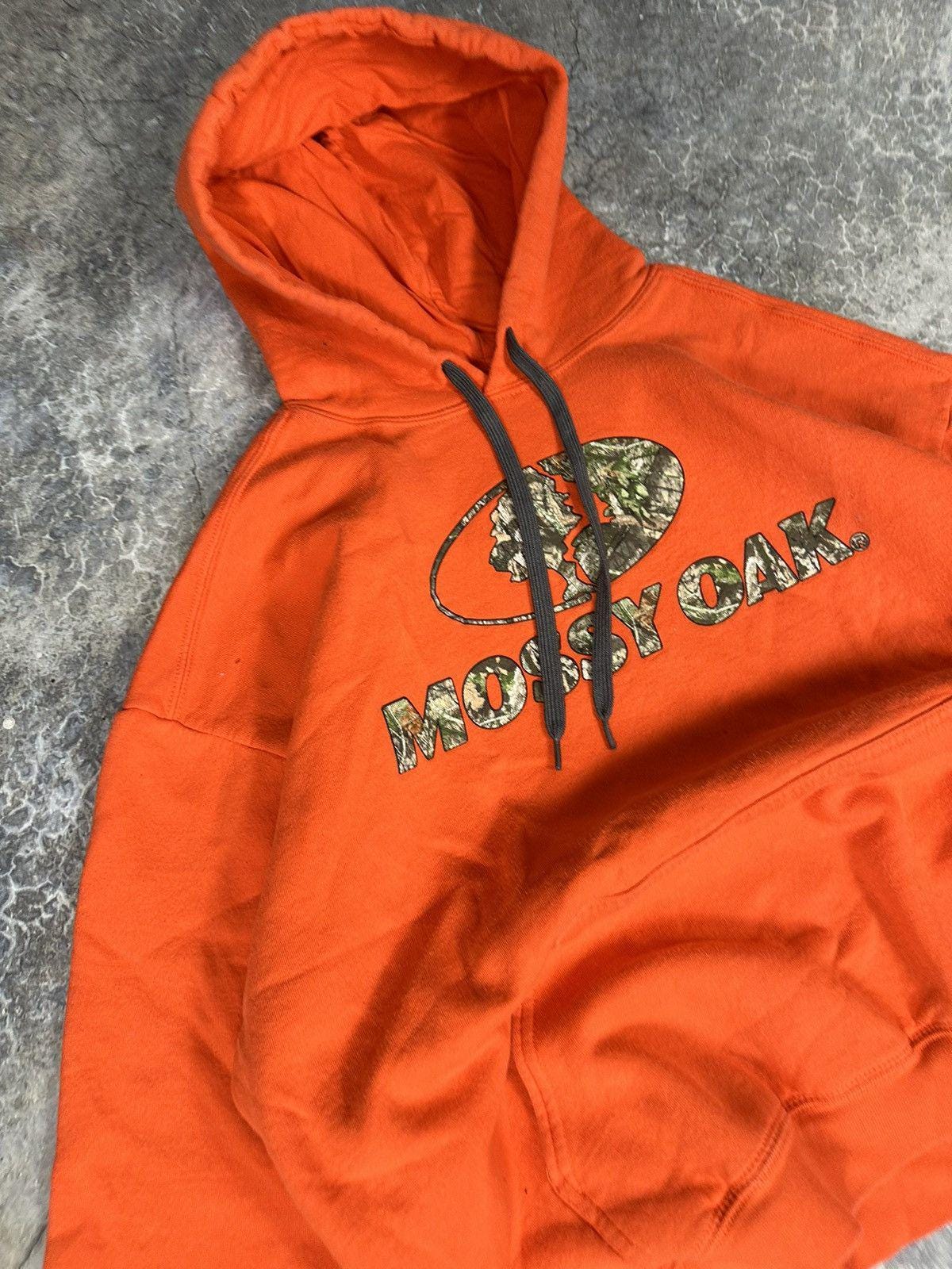 Vintage Realtree Mossy Oaks Neon Orange Hoodie