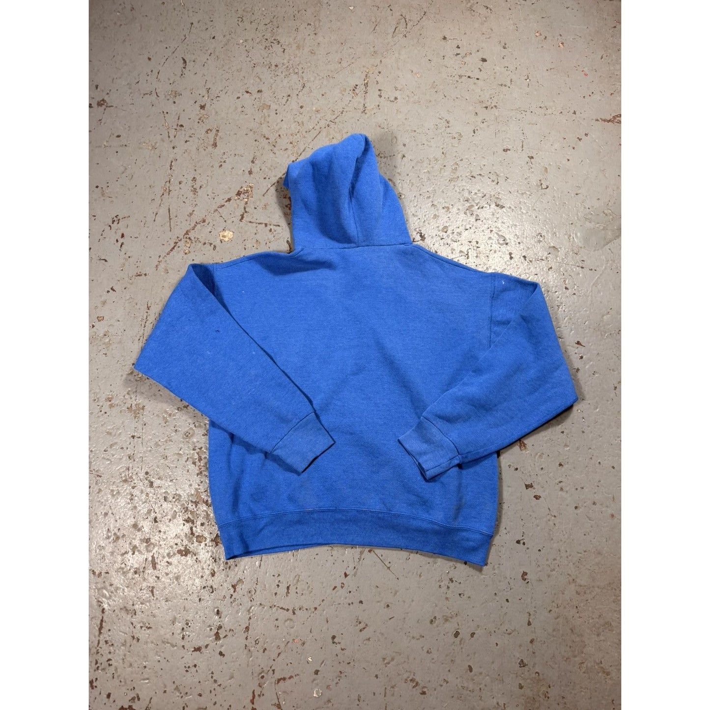 Vintage Thrashed Distressed New York giants Cropped Hoodie