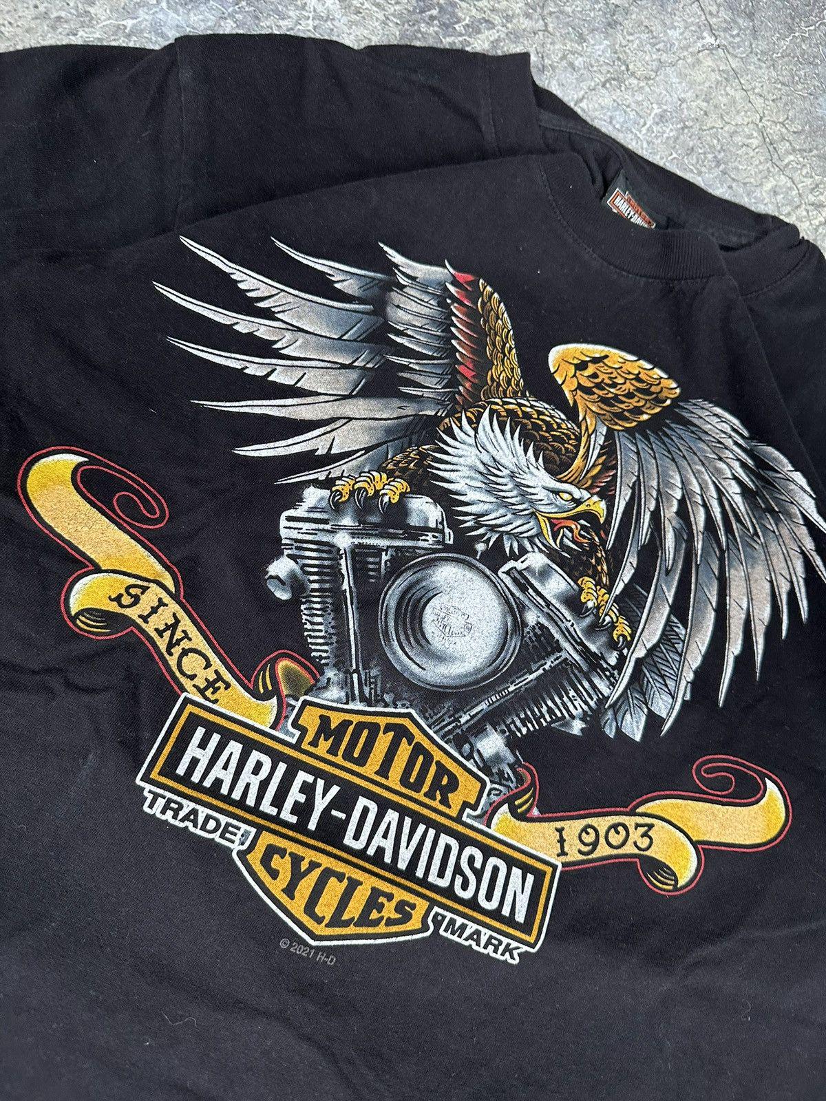 vintage Harley Davidson Eagle Tee