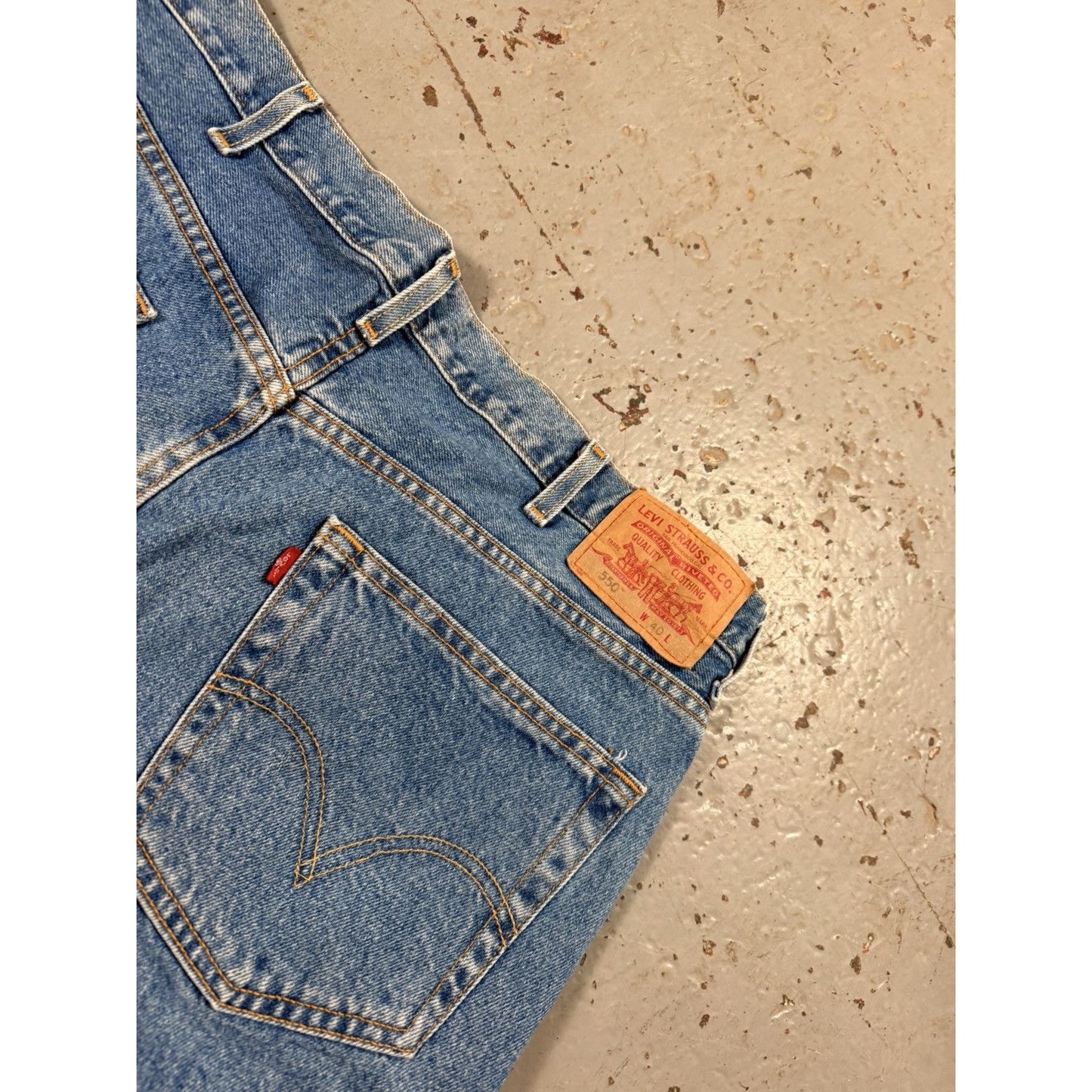 Vintage Levi’s Plain Classic Denim Jean Shorts