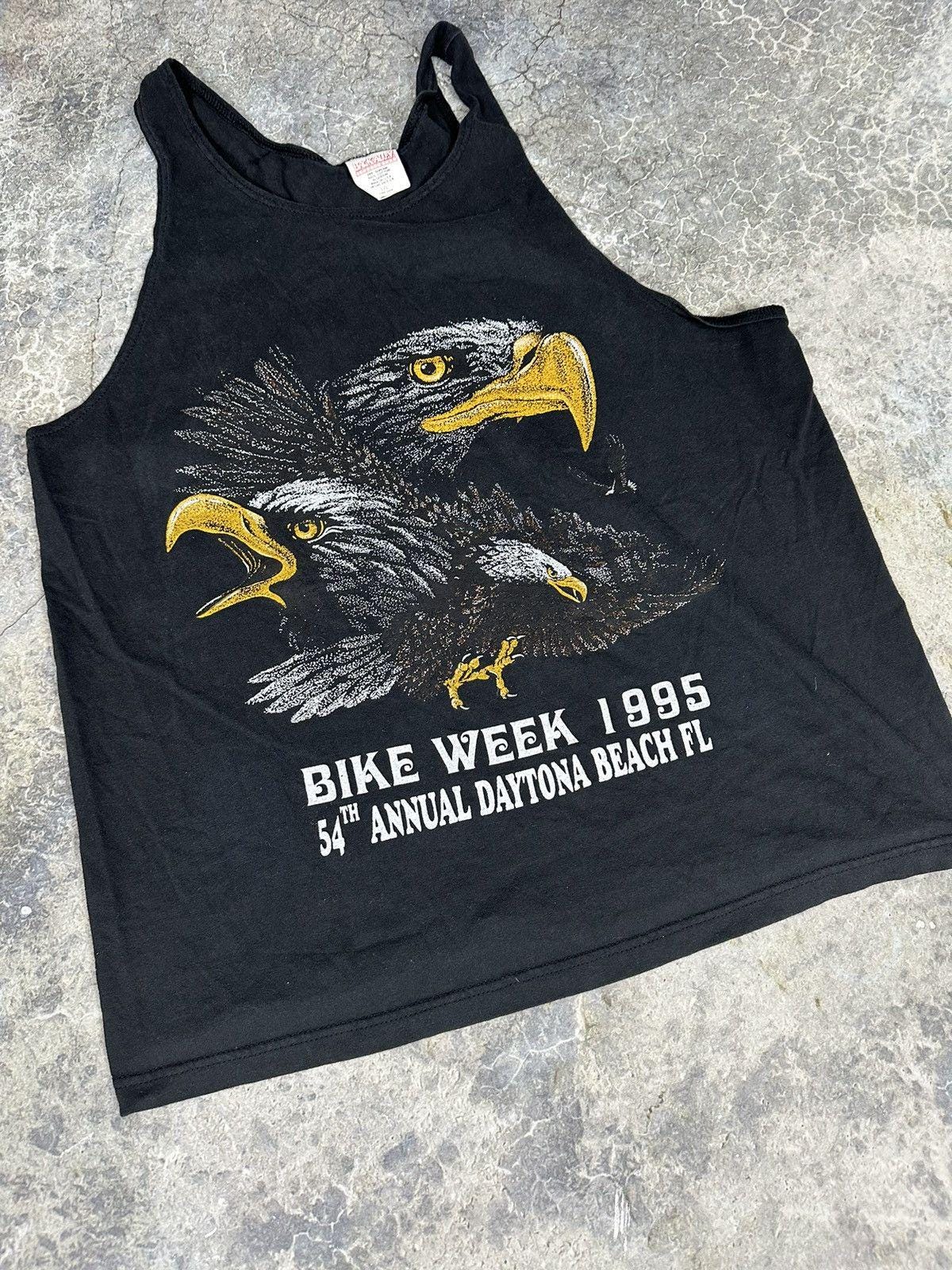 Vintage 90s Bike week Eagle Tank Top