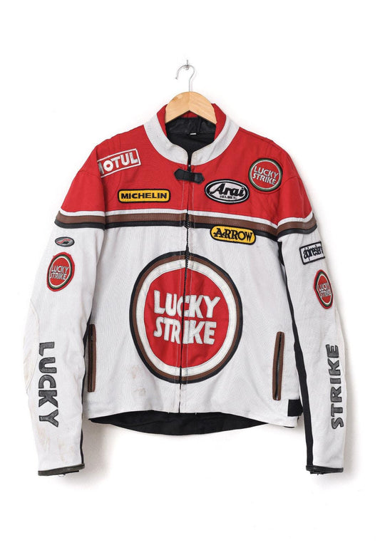 Vintage LUCKY STRIKE Racing Jacket 90s A7430