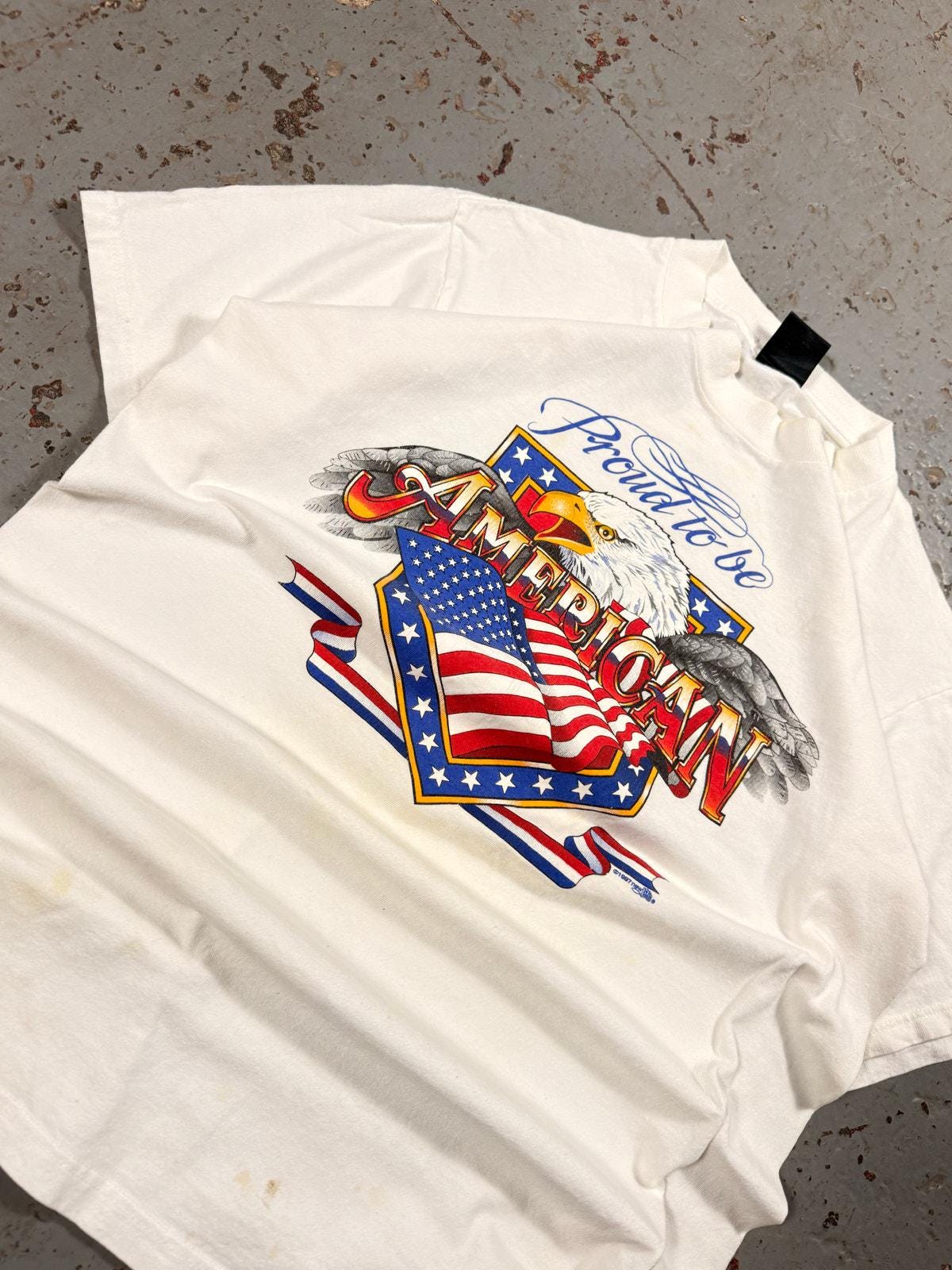 Vintage Proud To Be American Tee