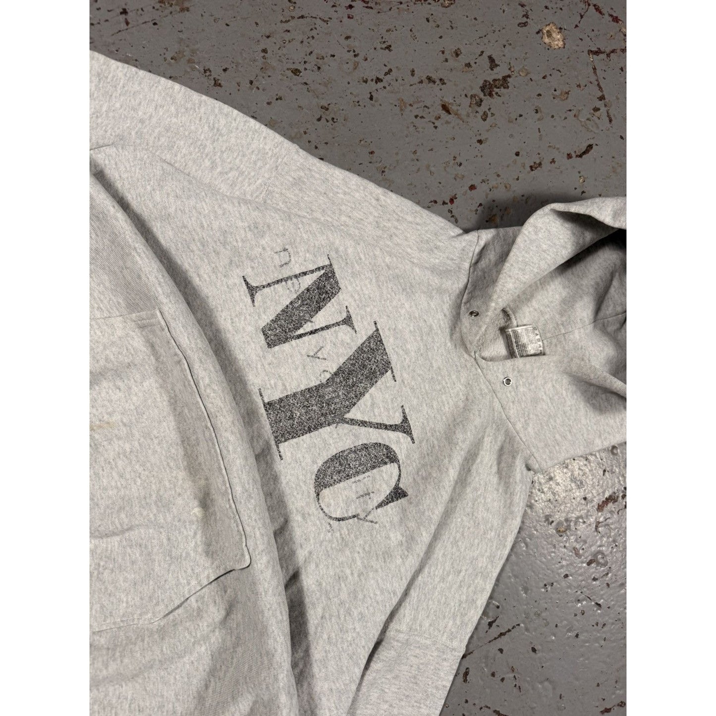 Vintage Faded Distressed NYC classic Hoodie