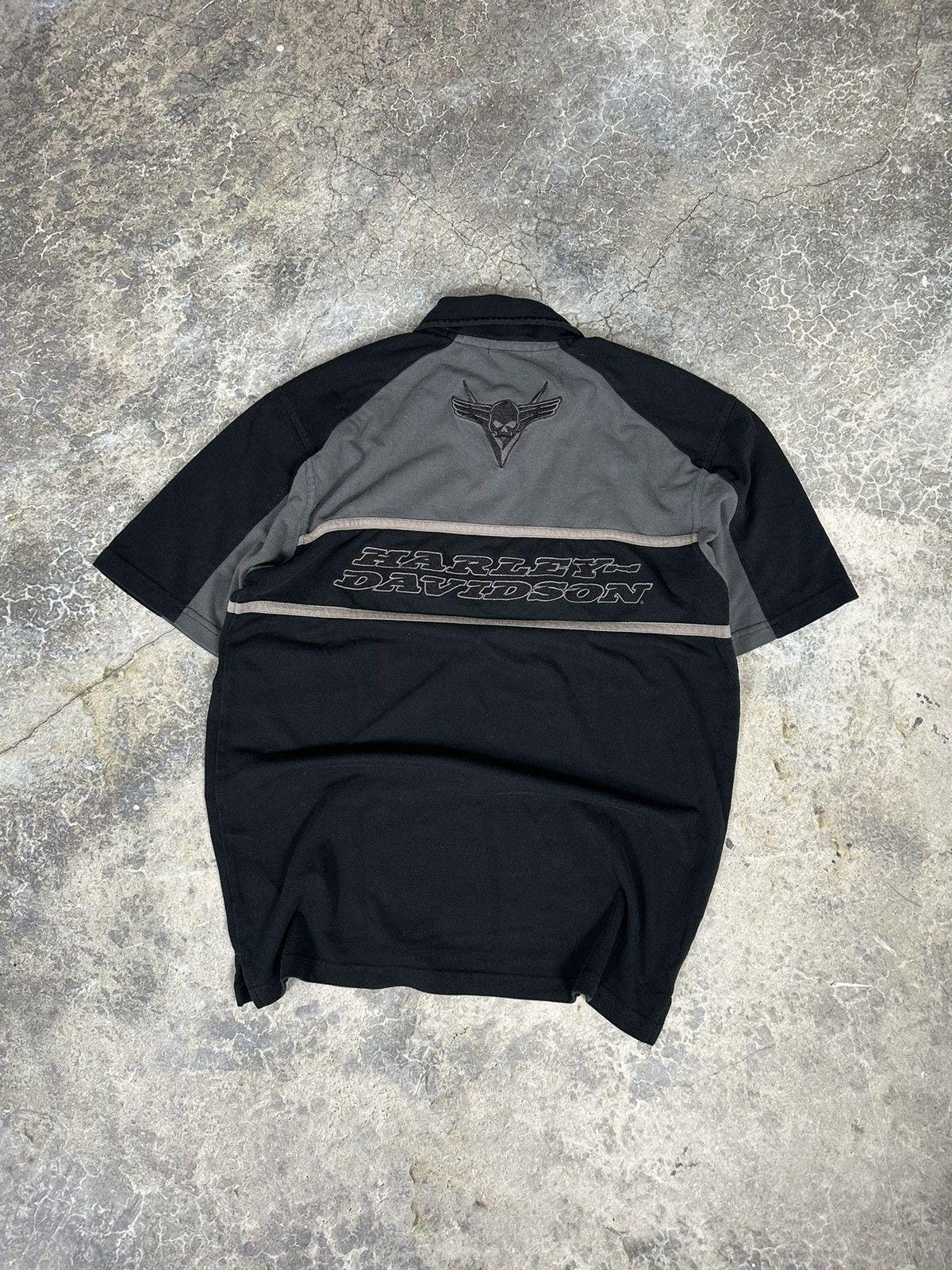 Vintage Harley Davidson Mechanic Polo Tee