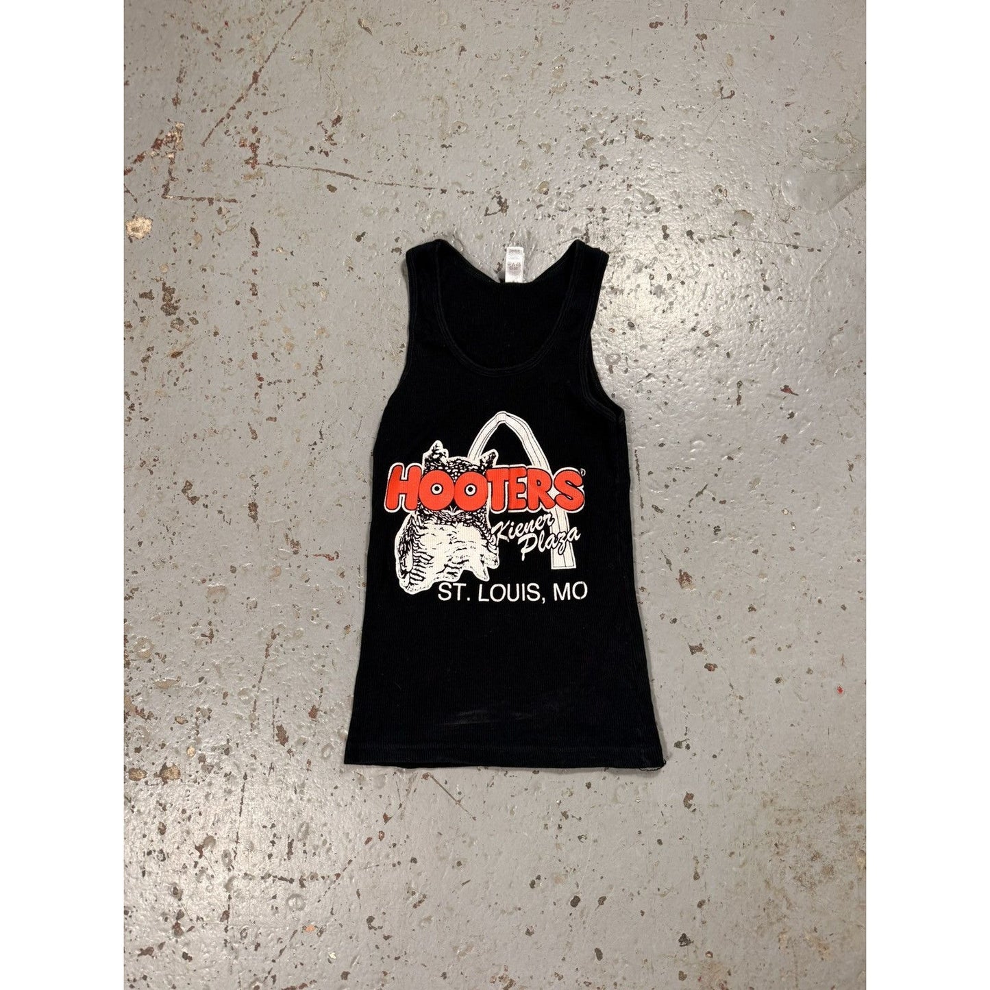 Vintage Hooters Tank Top Wife Beater Rare