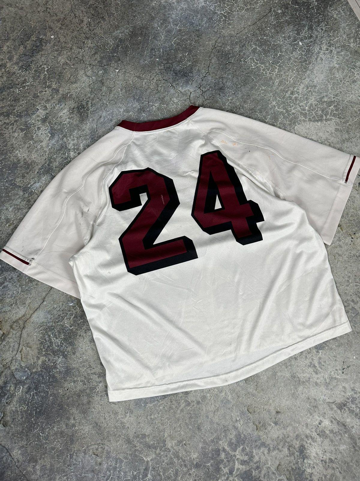 Vintage Distressed Cropped Football Jersey