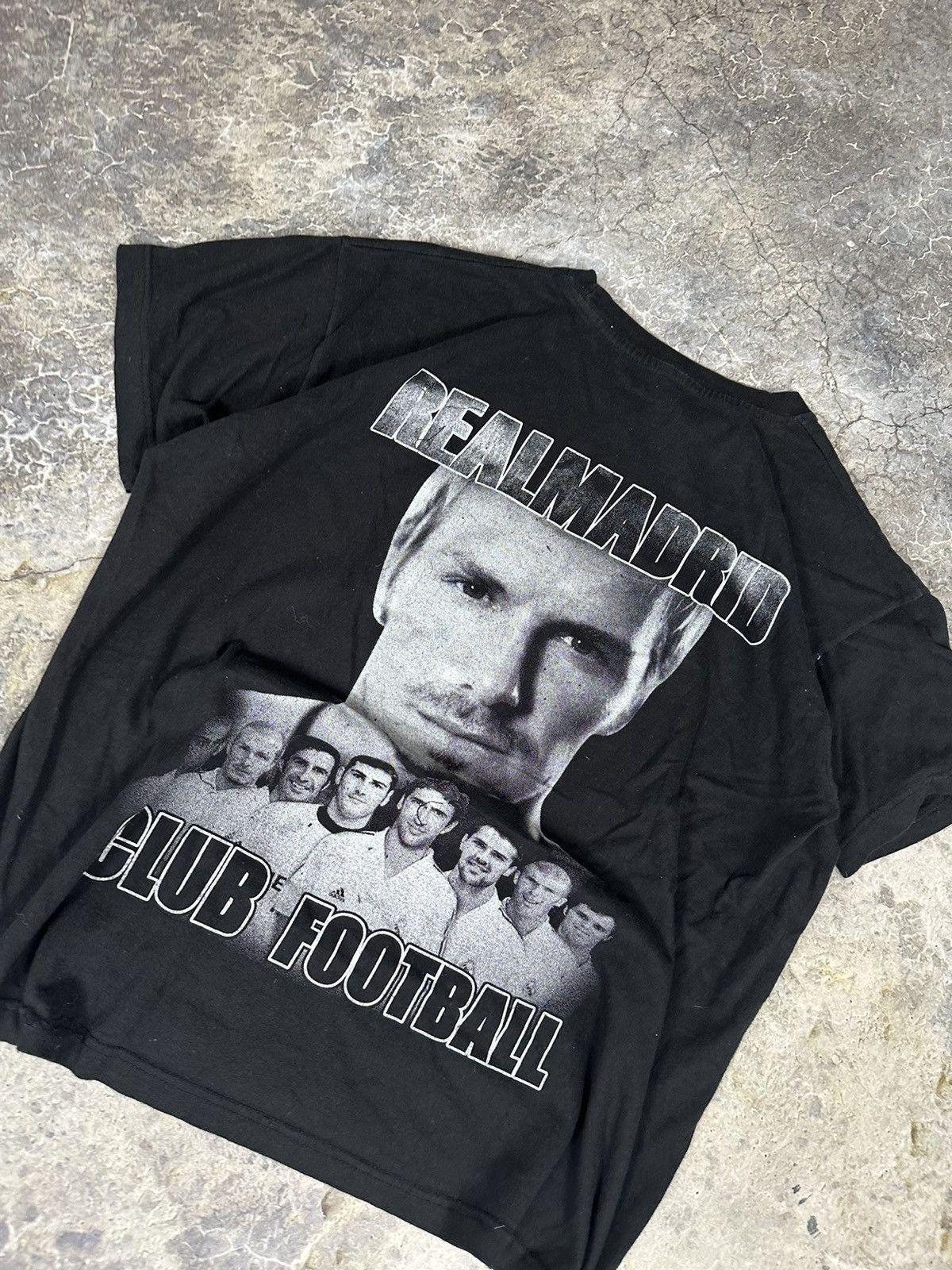 Vintage Real Madrid David Beckham Croppedtee