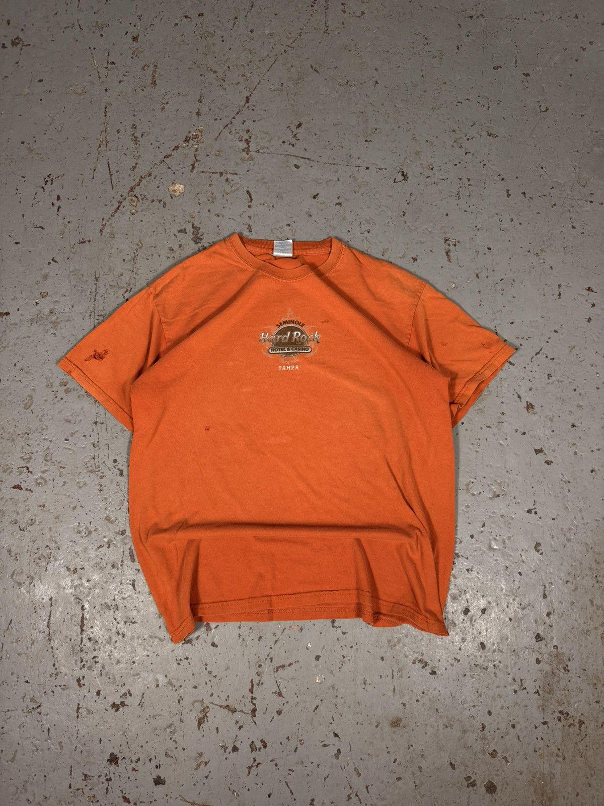 Vintage Thrashed Hard Rock Cafe Tampa Tee
