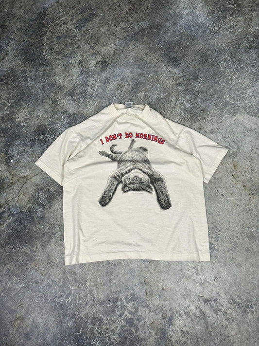 Vintage Lazy Cat Tee