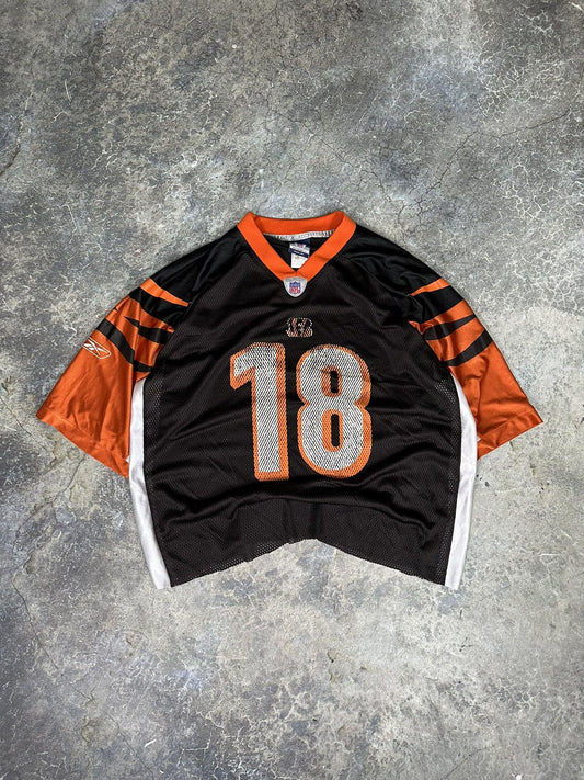 Vintage Distressed Bengals Mesh Jersey