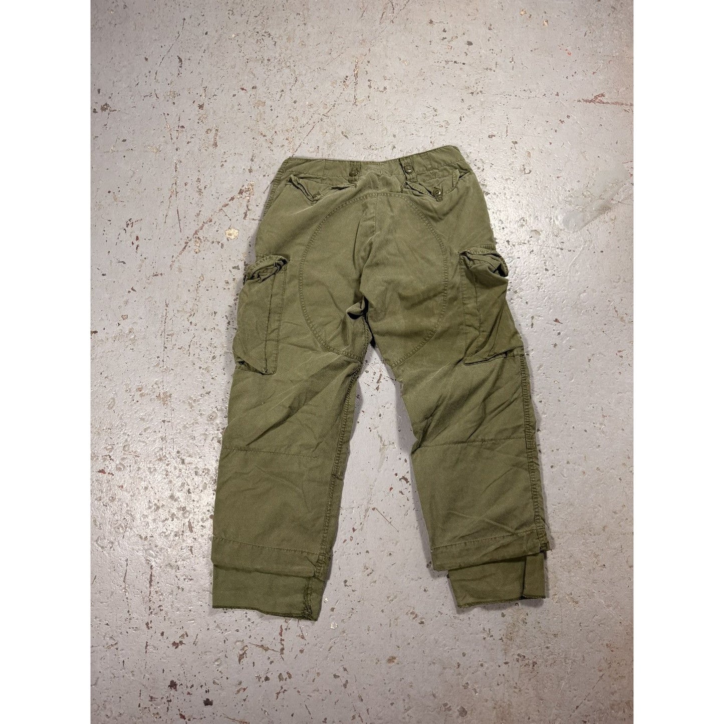 Vintage Original Canadian Army Military Cargo Pants