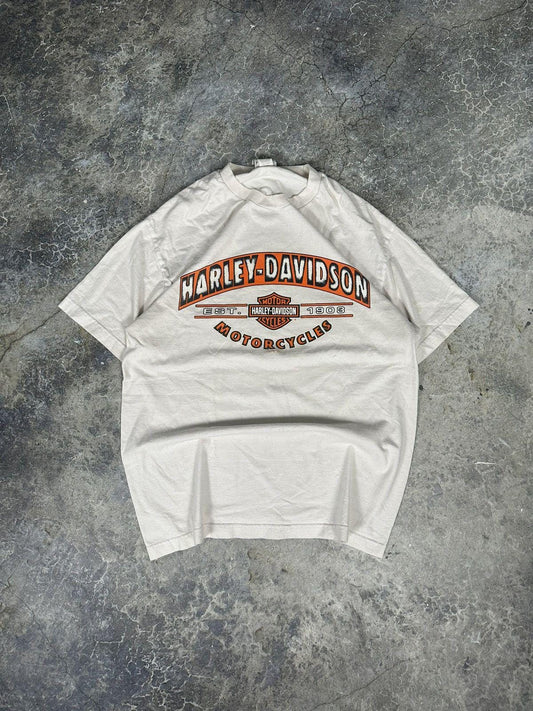Vintage Thrashed Harley Davidson Tee