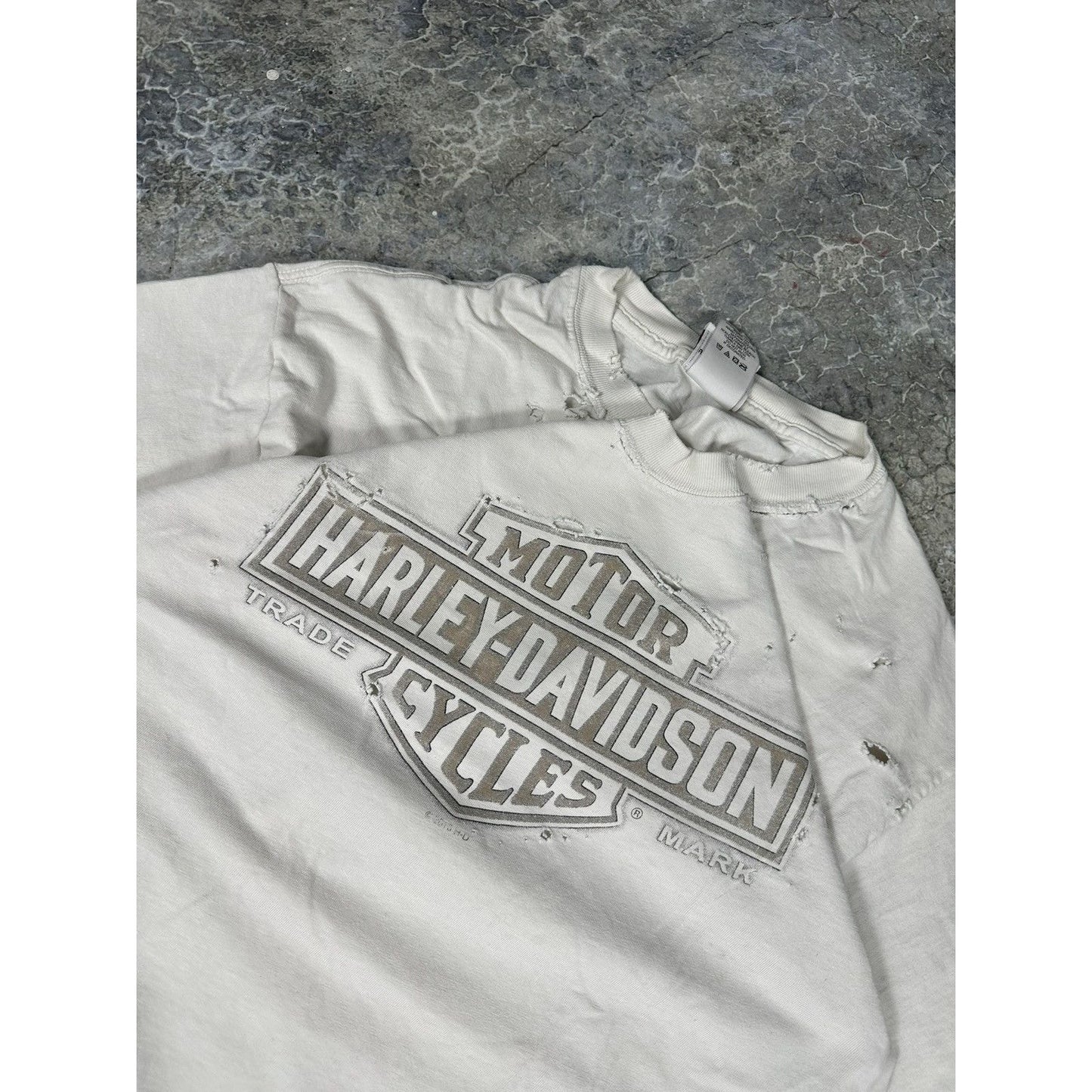 Vintage Thrashed Harley Tee