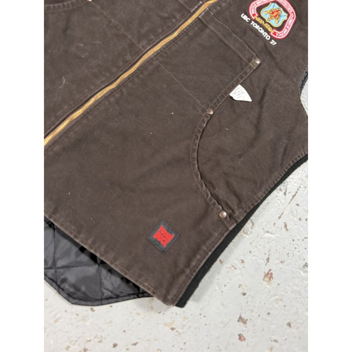 Tough Duck Canada Ubc Carpenters Carhartt Style Vest