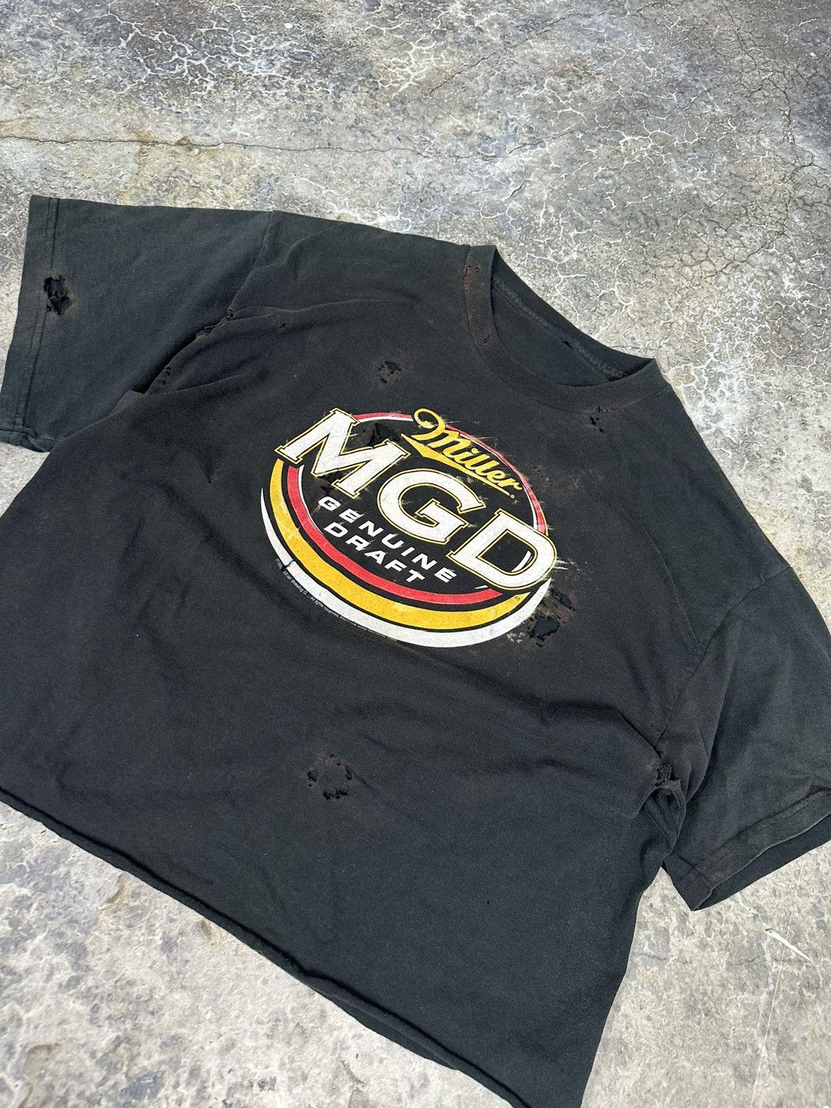 Vintage Thrashed Miller Lite Tee