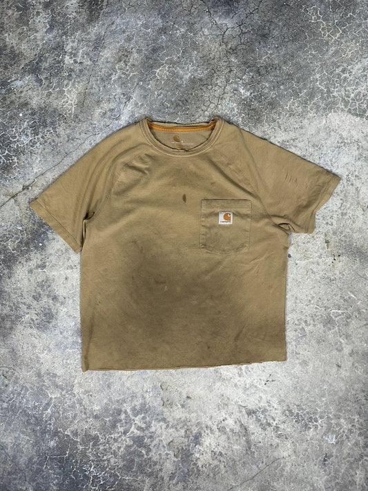 Vintage Distressed Carhartt Tight Tee