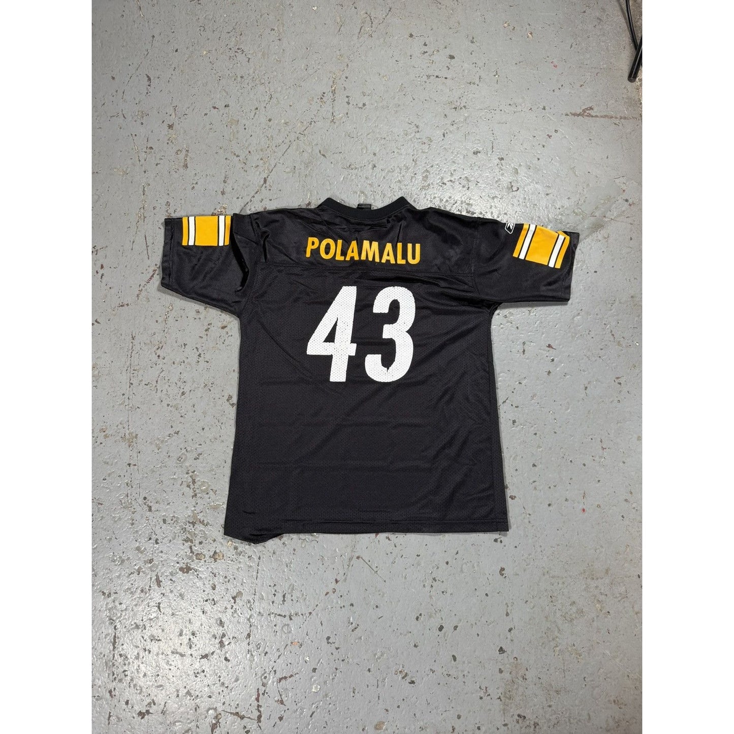 Vintage Mesh Steelers Jersey 43 Polamalu