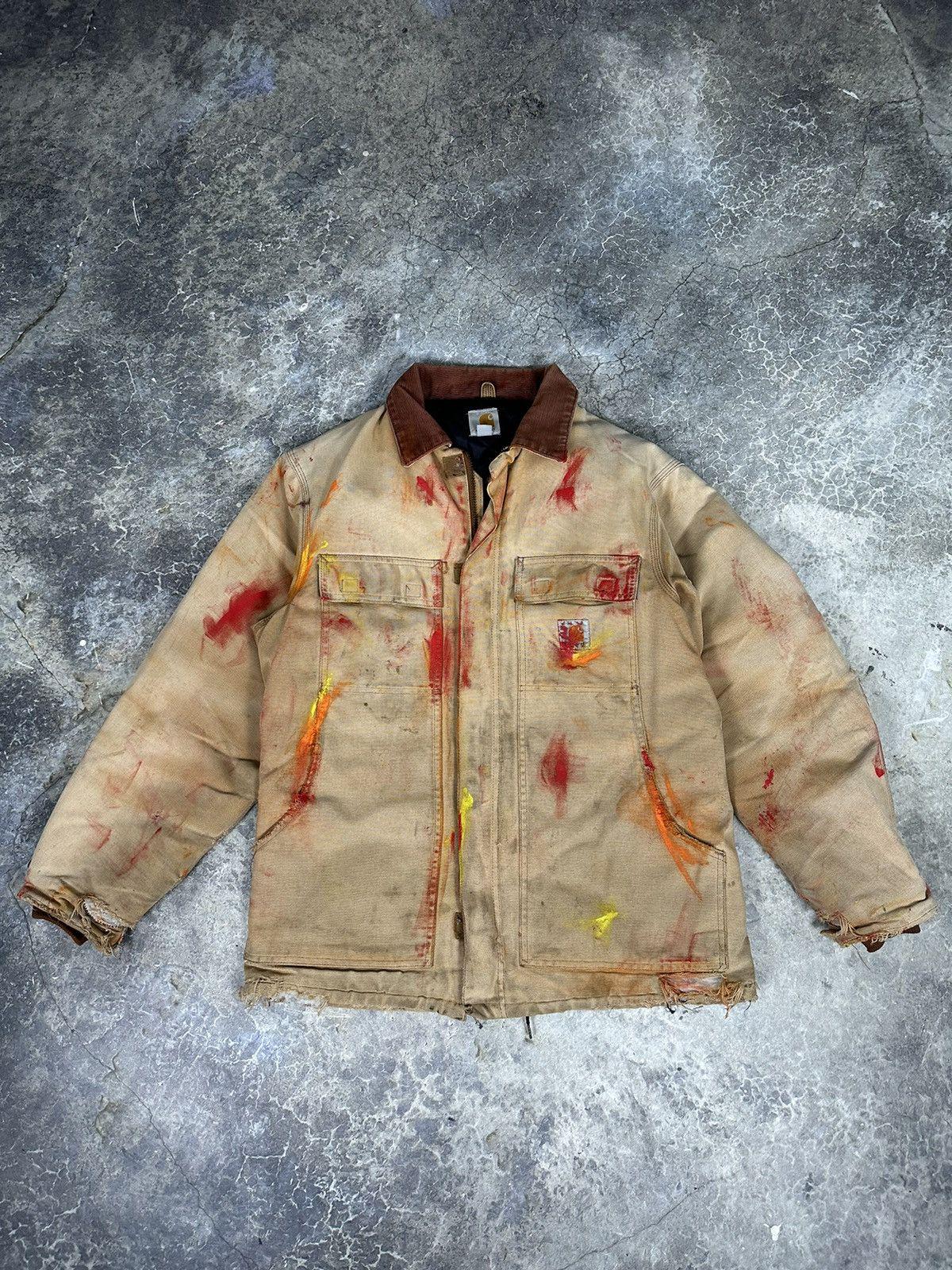 Vintage Painted Carhartt Arctic Jacket