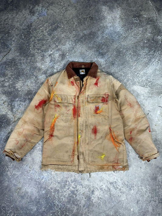 Vintage Painted Carhartt Arctic Jacket