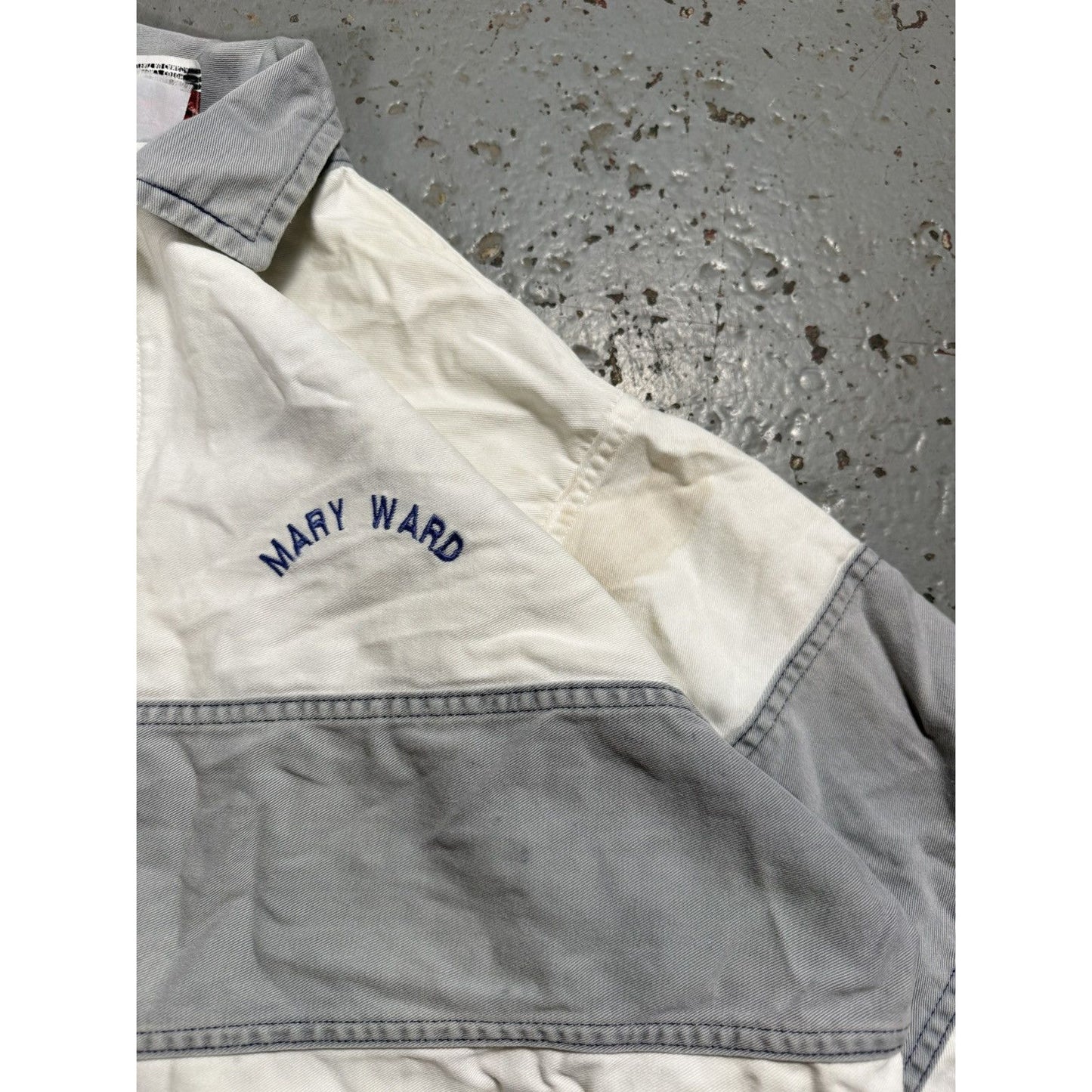 Vintage Basketball Pullover Jacket Quarterzip