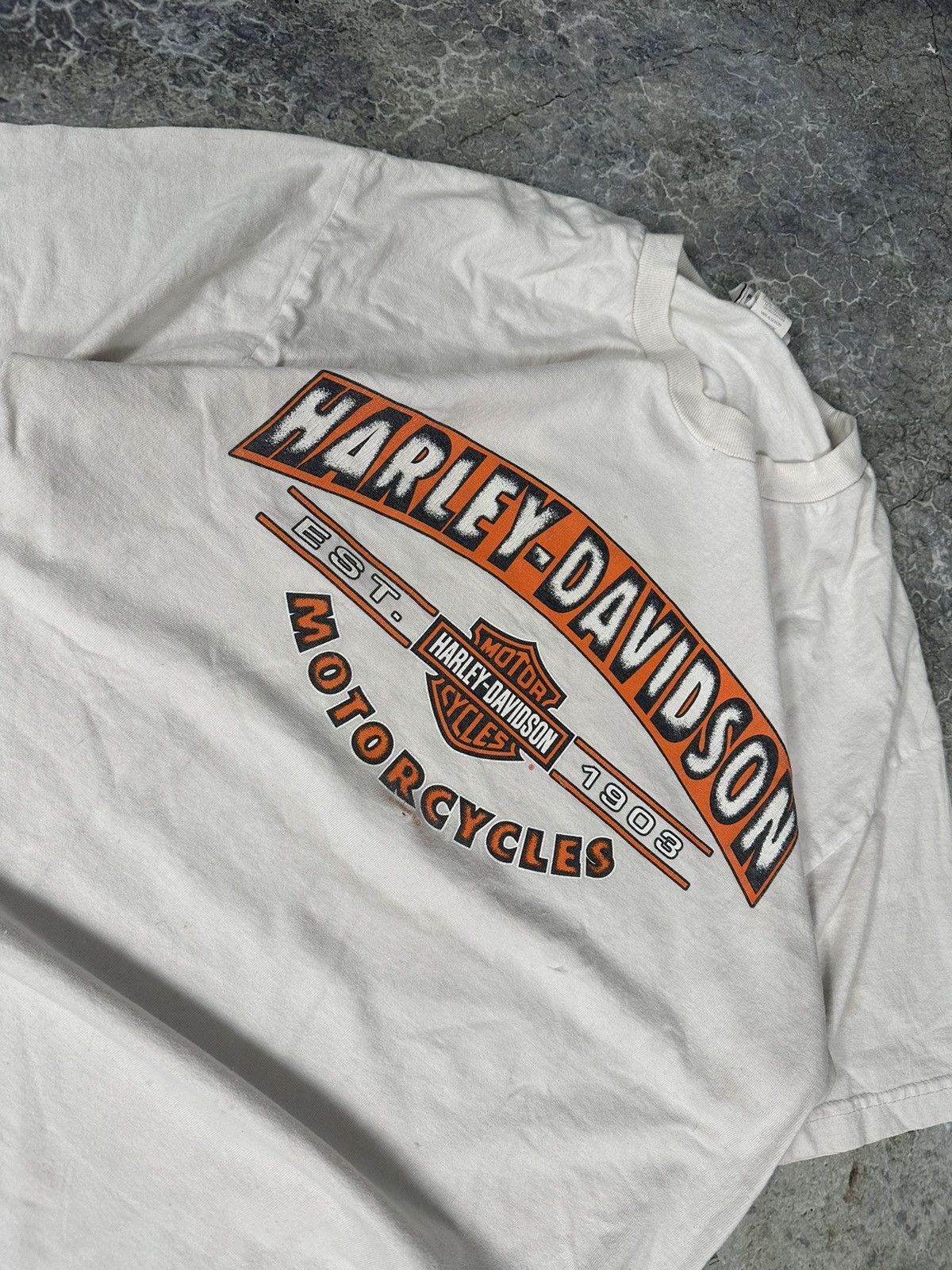 Vintage Thrashed Harley Davidson Tee