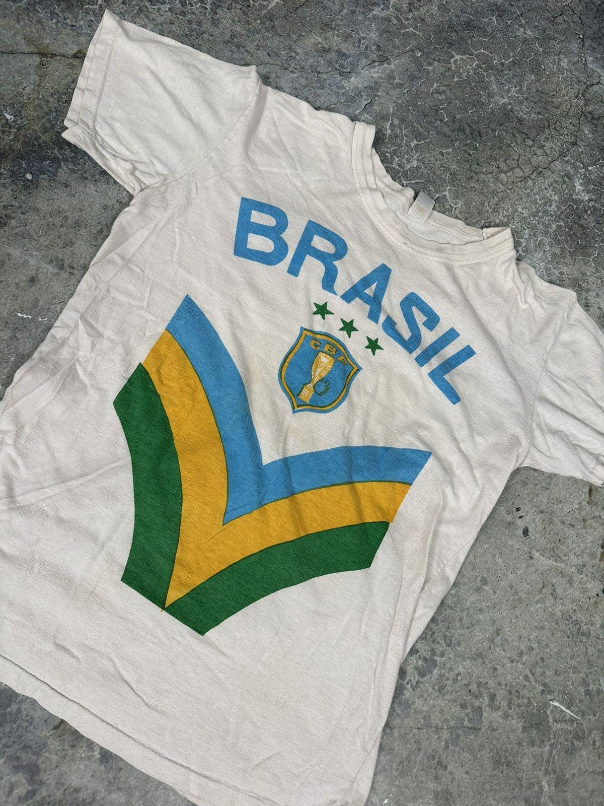 Vintage Brazil futbol Tee
