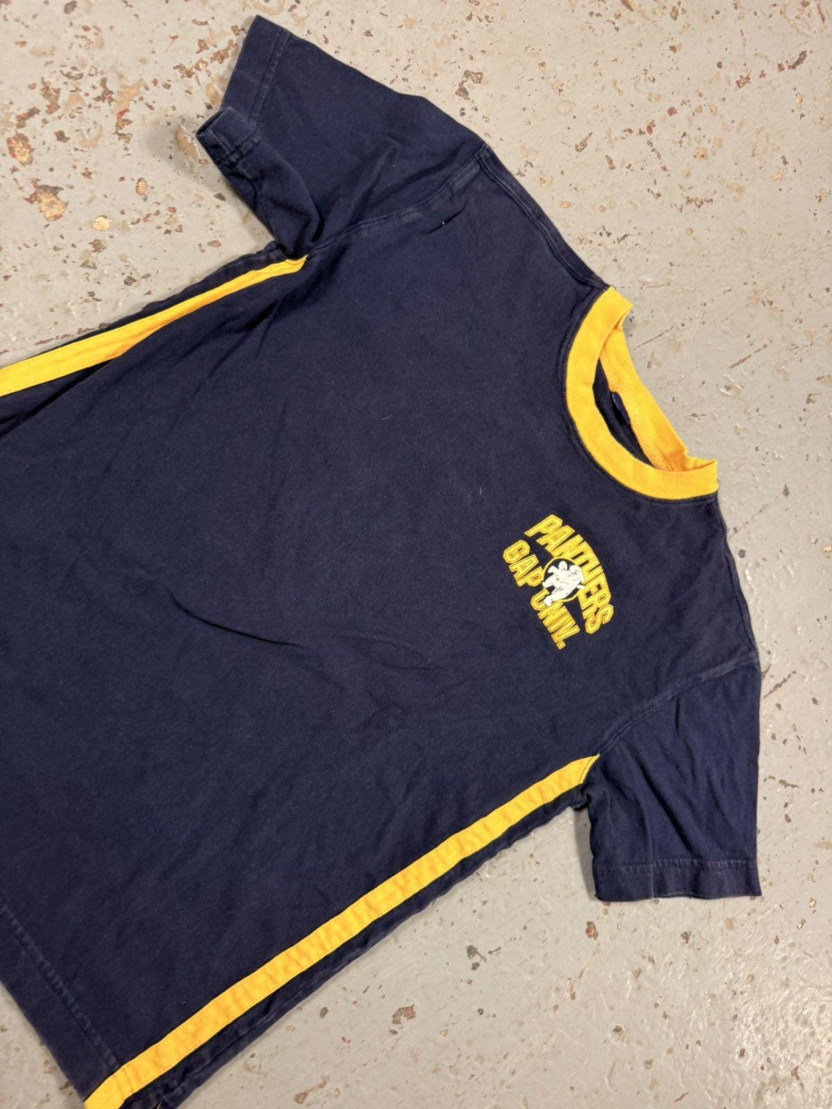 Vintage Panthers Gap Pinstripe Baby Tee / Tight / Cropped