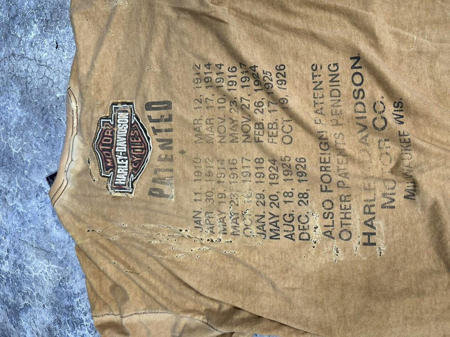 Vintage insane Thrash Harley Tee