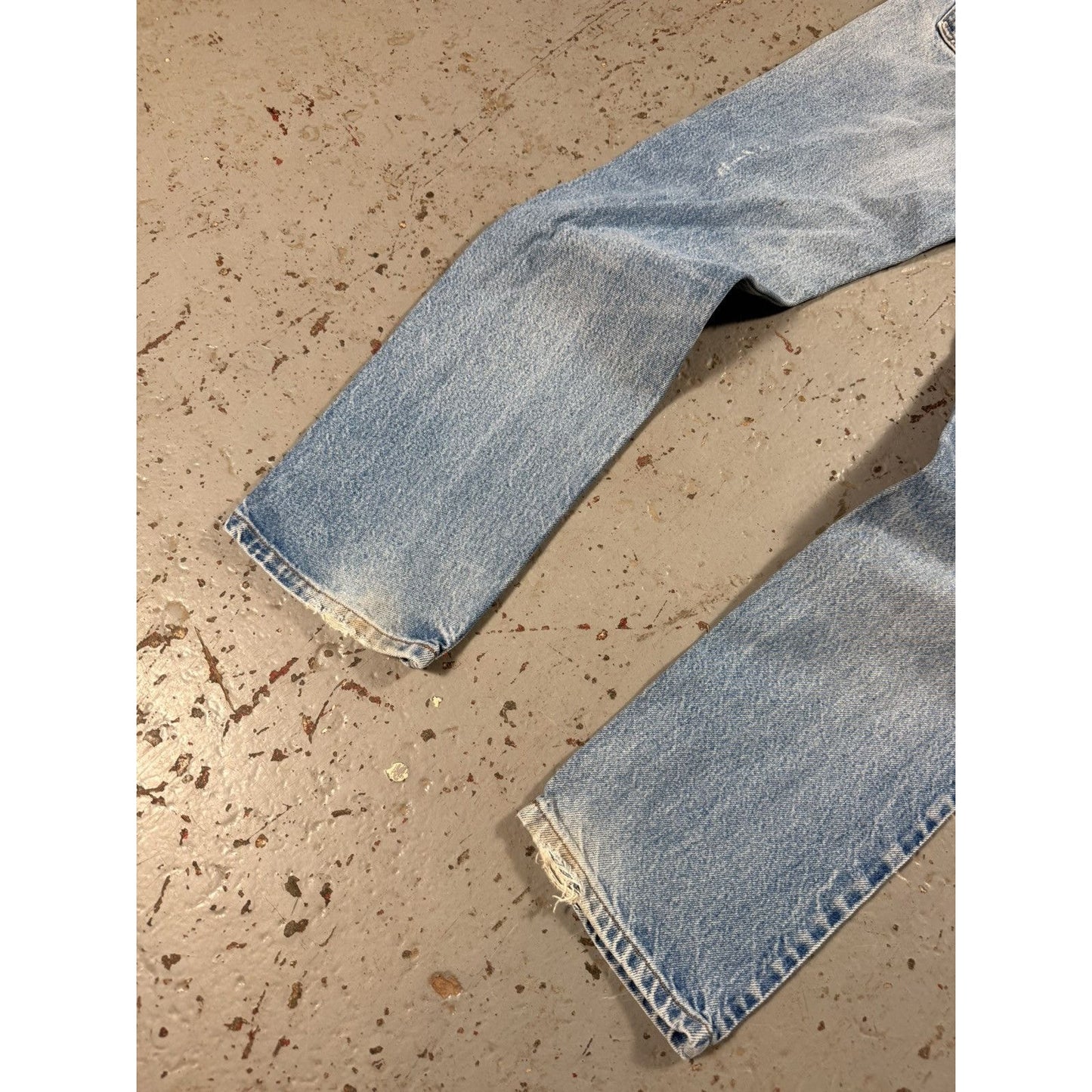 Vintage Orange Tag 70s Levis Denim Jeans