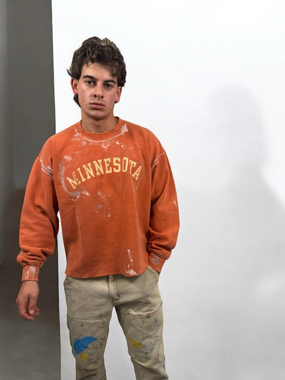 Vintage Minnesota Paint Sweater