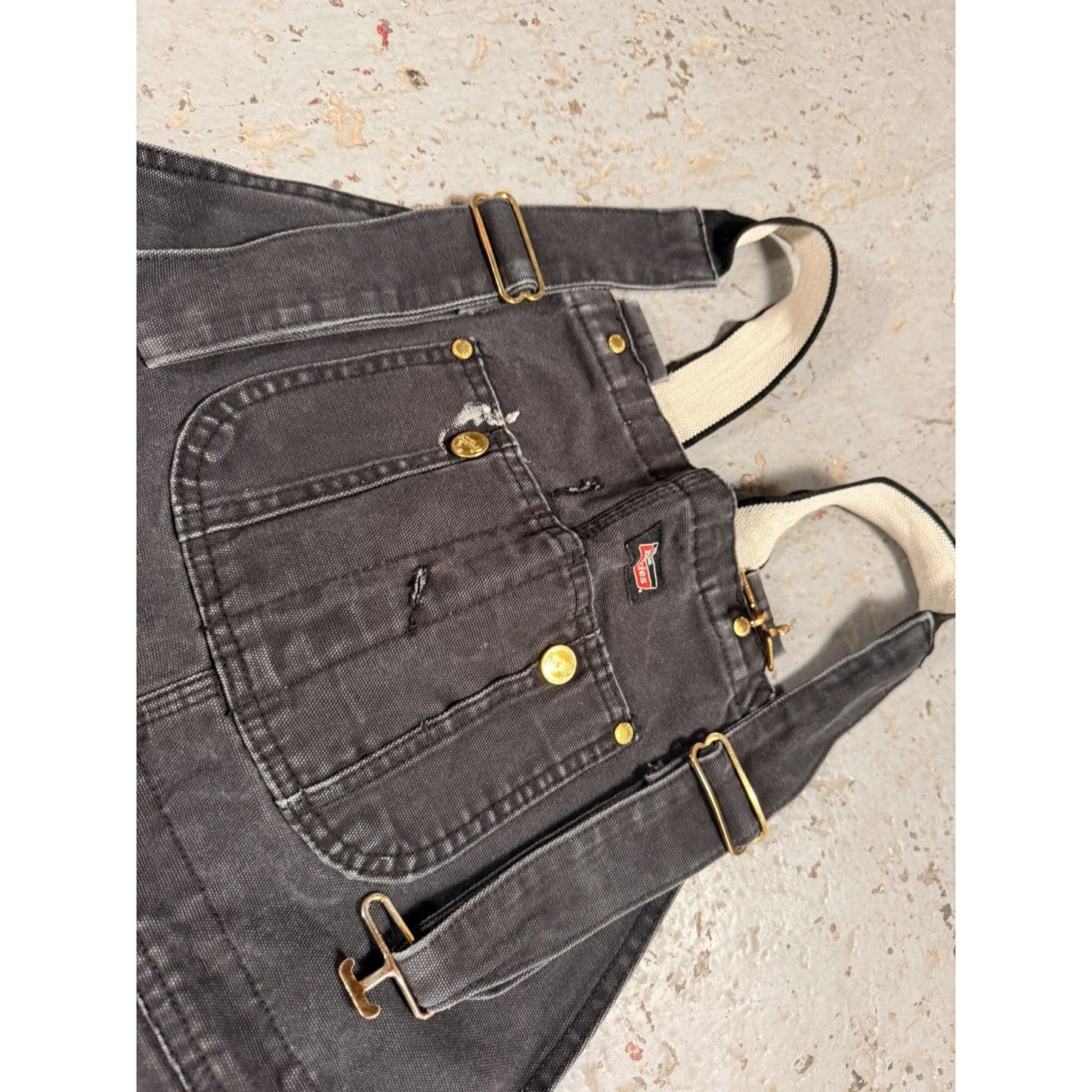 Vintage Dickies Black Overalls