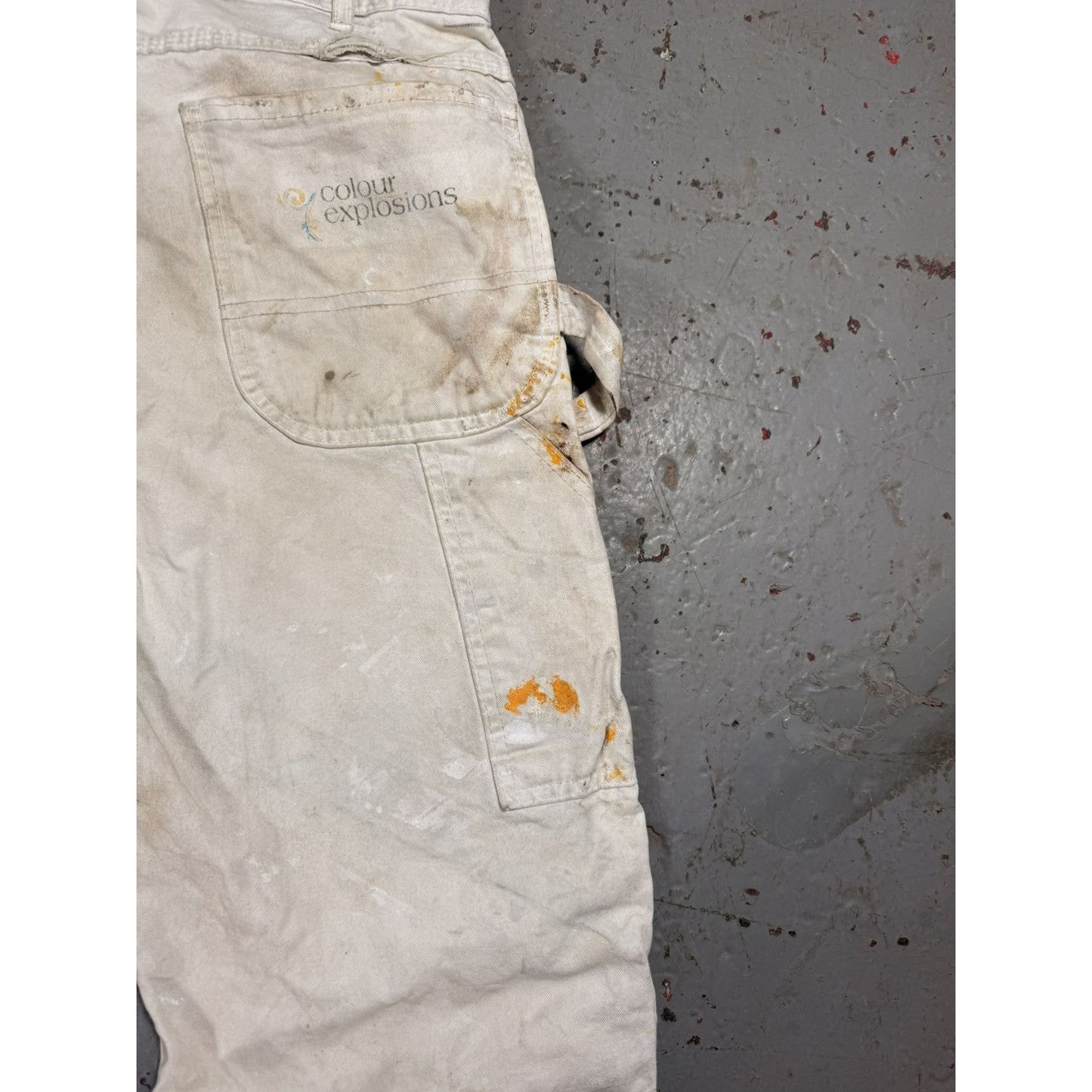 Vintage Dickies Insane Painter Splattered Carpenter Pants