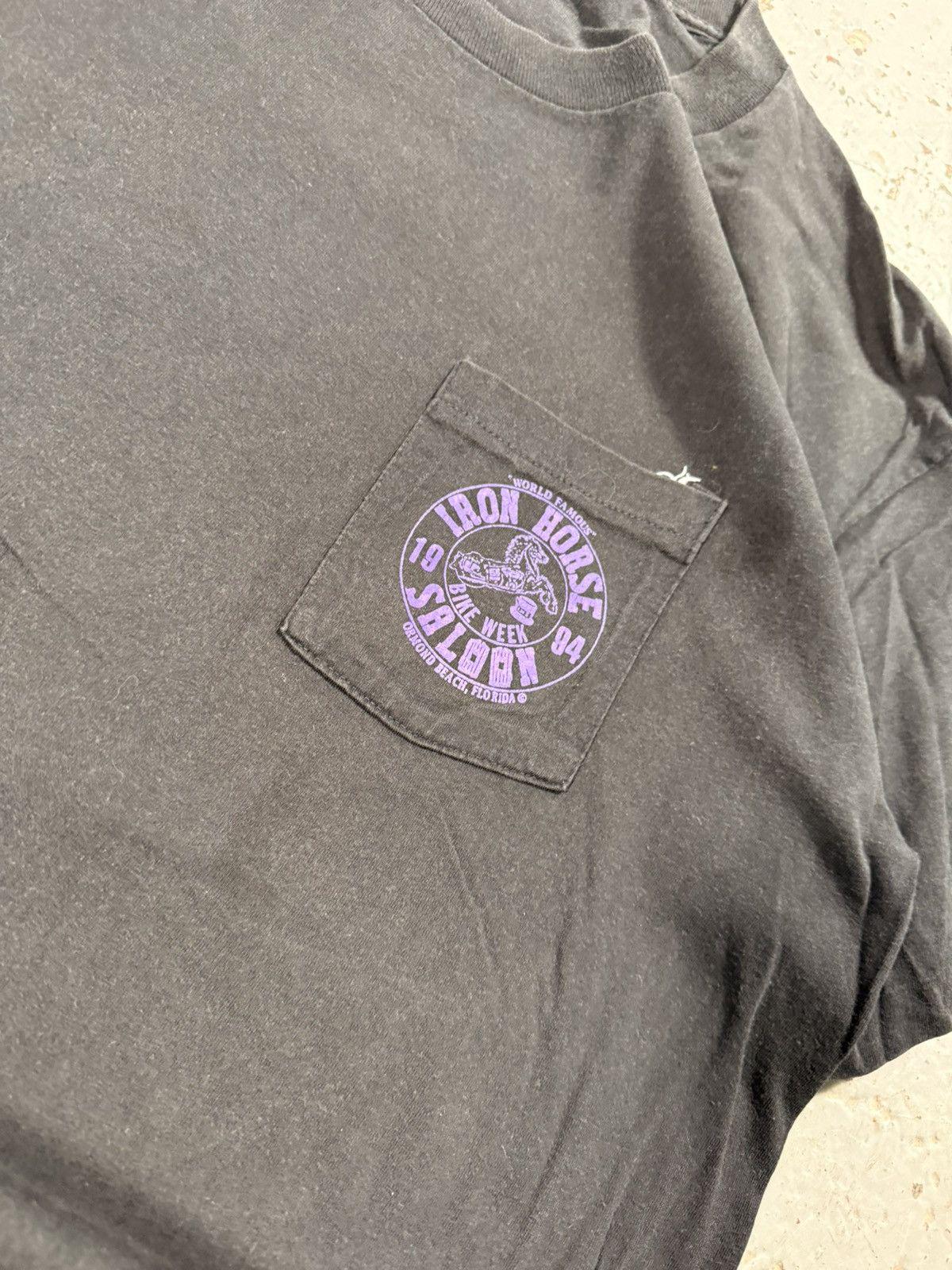 Vintage Iron Horse Biker Lightning Tee
