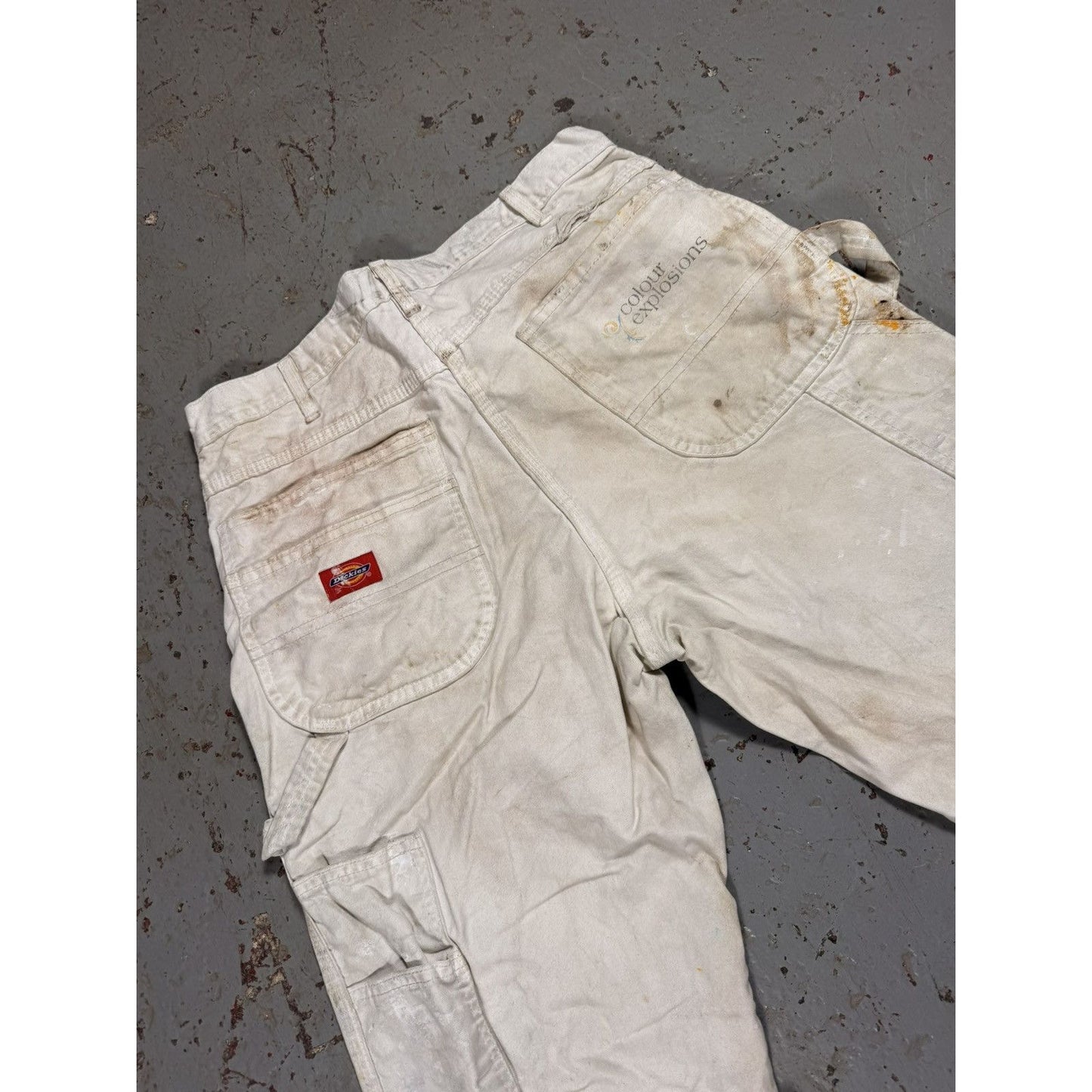 Vintage Dickies Insane Painter Splattered Carpenter Pants