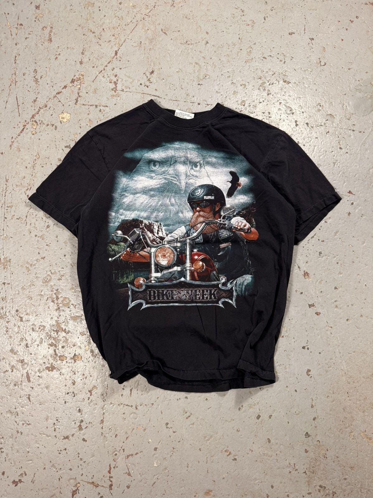 Vintage Rock Eagle Bike week Tee