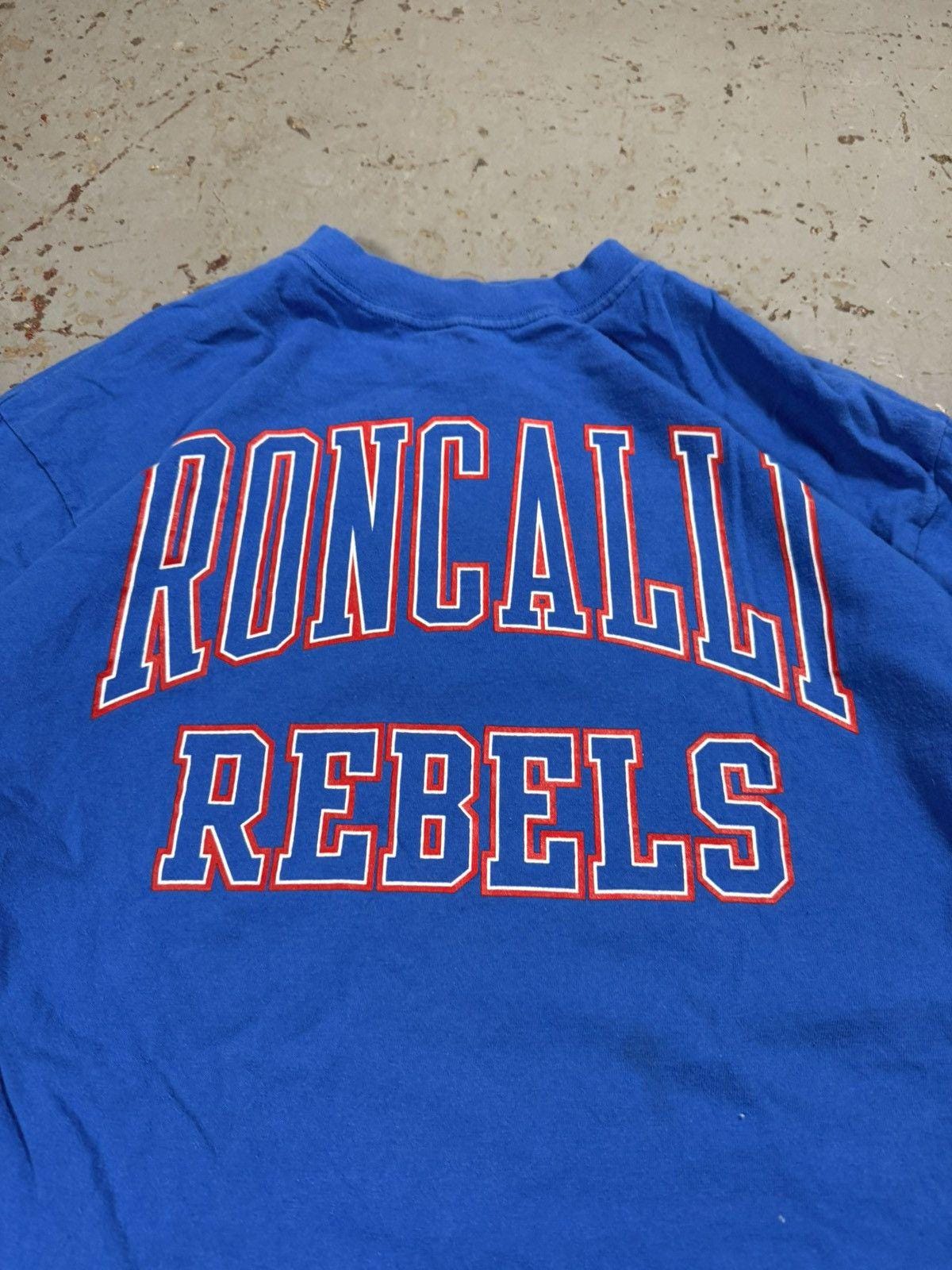 Vintage Roncalli Rebels Tee / College / Sports