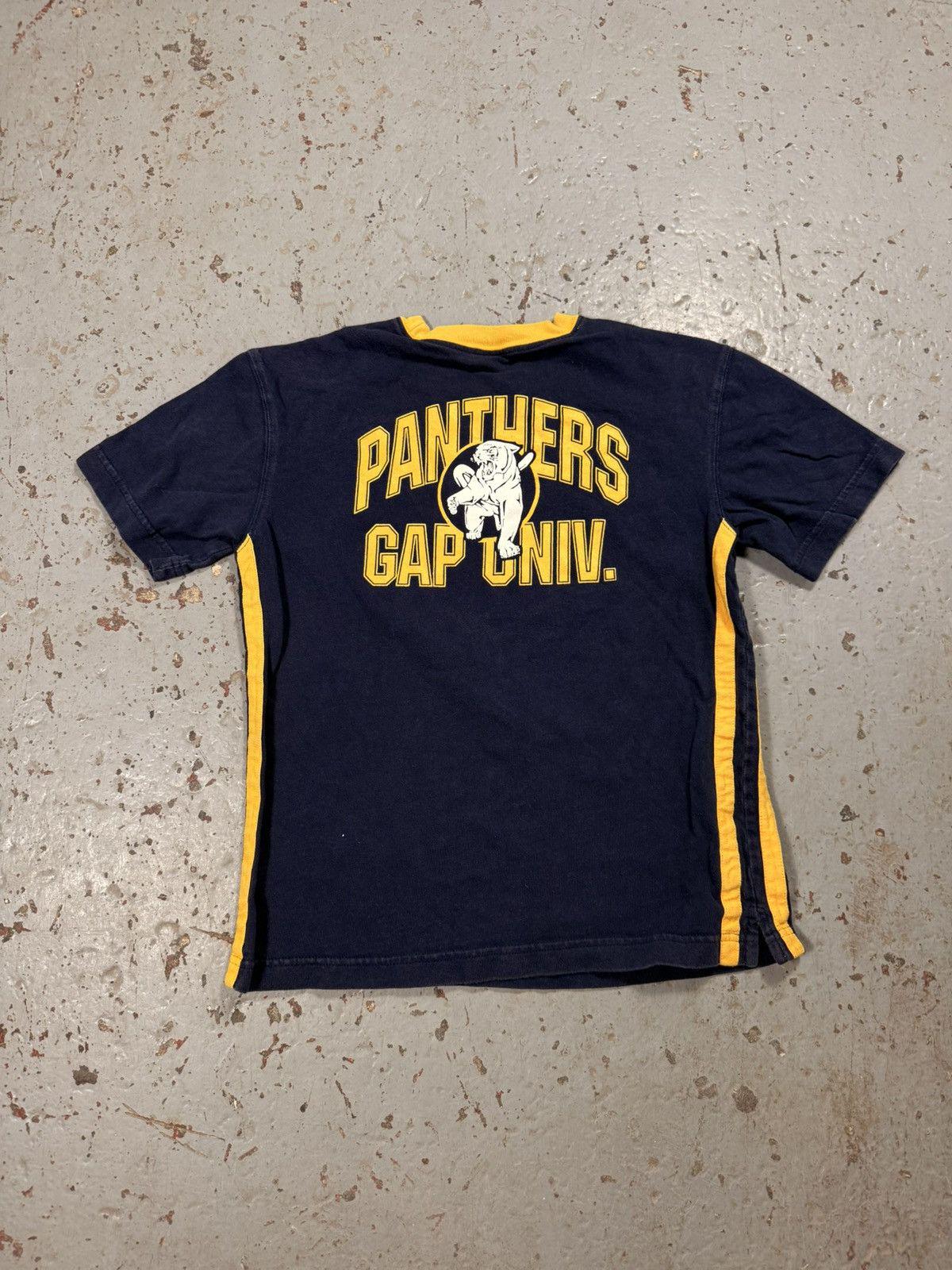 Vintage Panthers Gap Pinstripe Baby Tee / Tight / Cropped