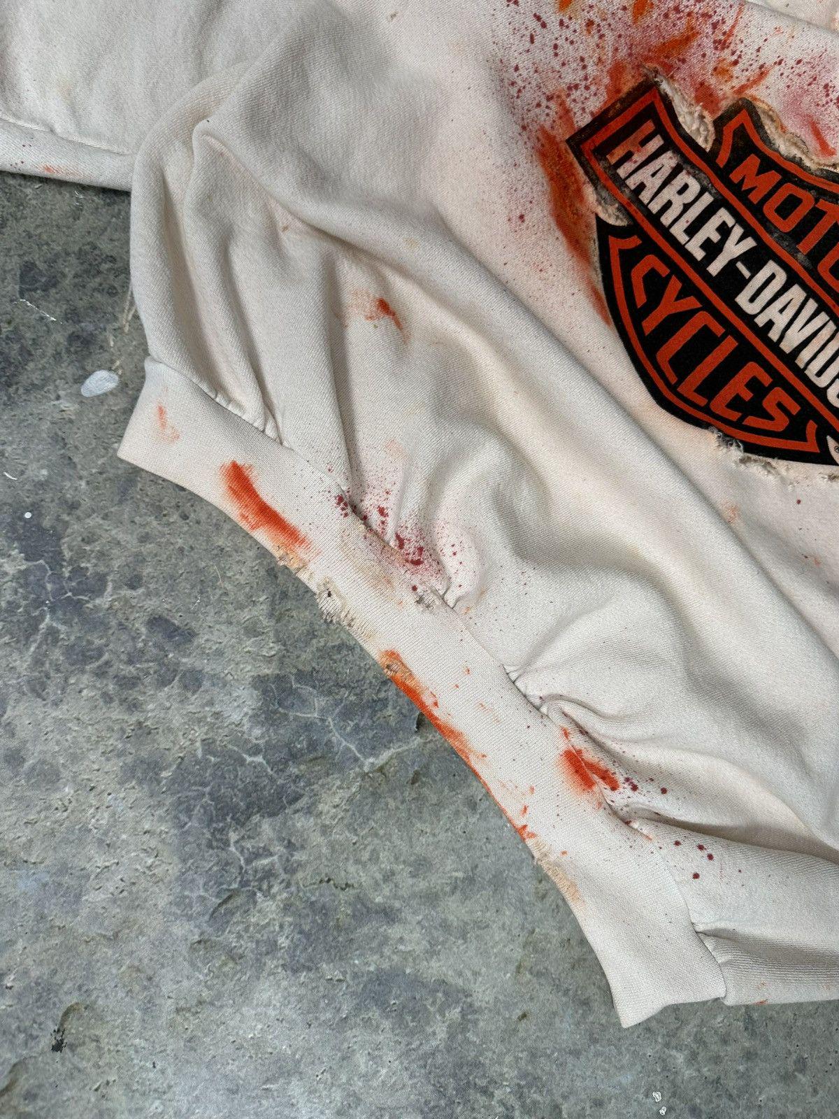 Vintage Road rash Harley sweater