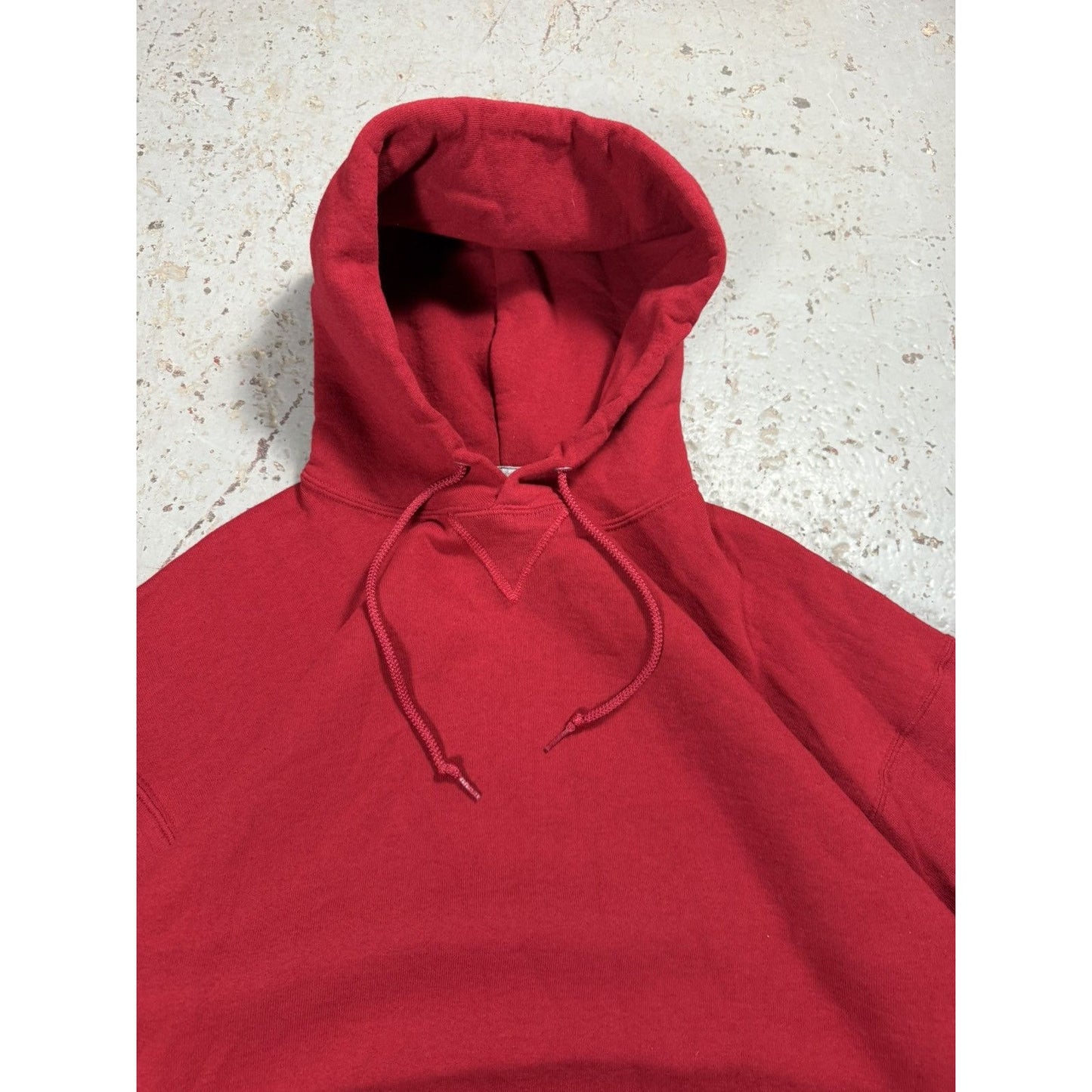 Vintage Burgundy Russels Athletic classic Blank hoodie