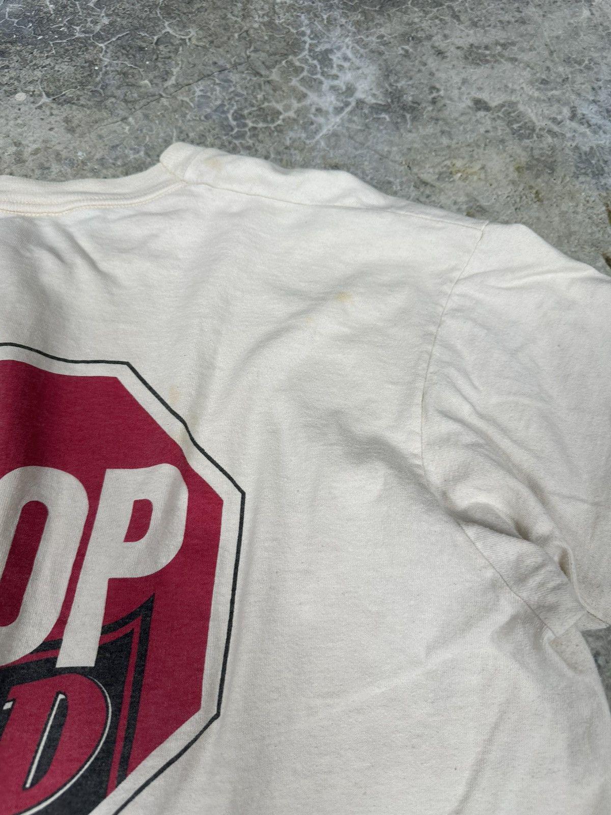 Vintage Cropped STOP LAGER tee