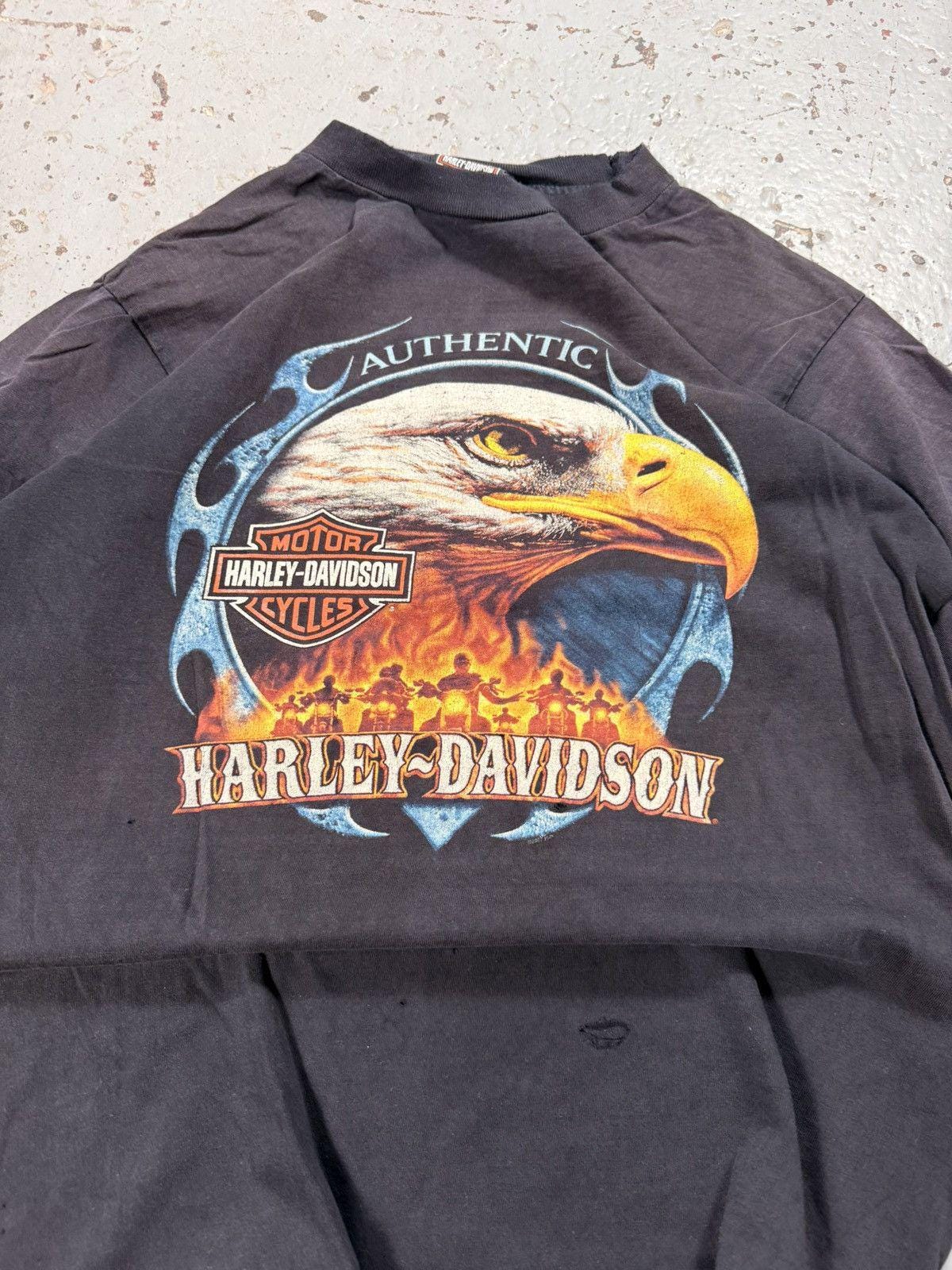 Vintage Harley Davidson Neo Tribal Tee